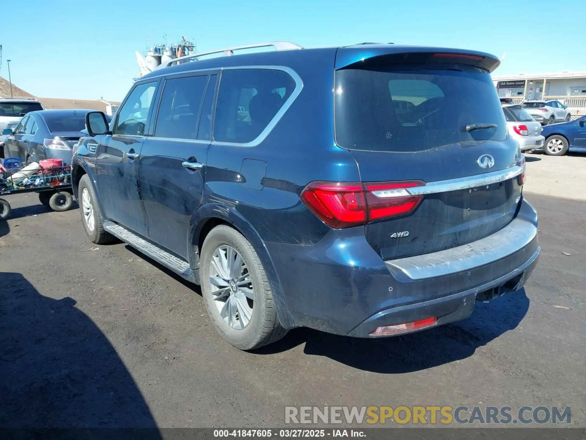 3 Photograph of a damaged car JN8AZ2AE0N9291803 INFINITI QX80 2022