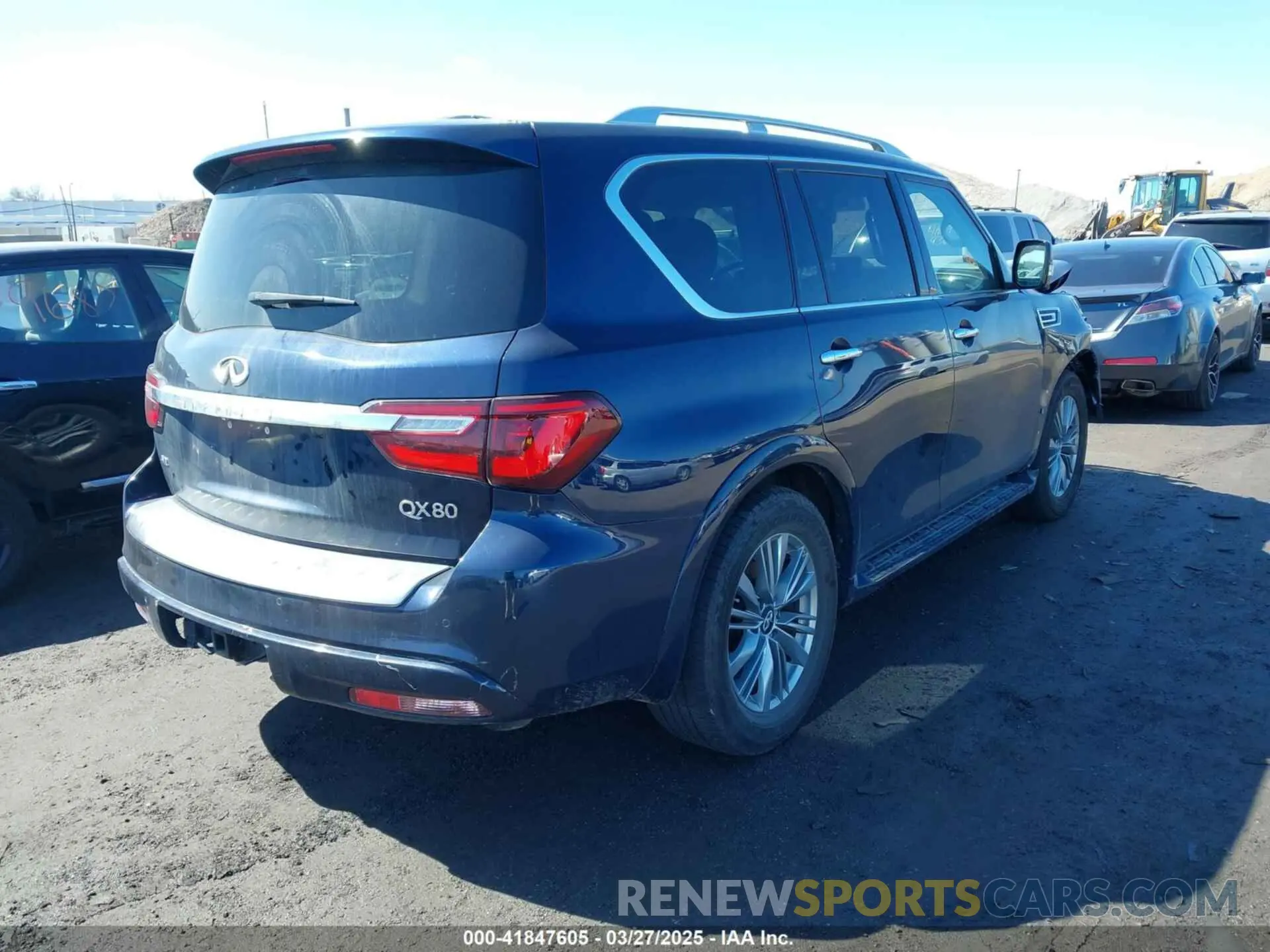 4 Photograph of a damaged car JN8AZ2AE0N9291803 INFINITI QX80 2022