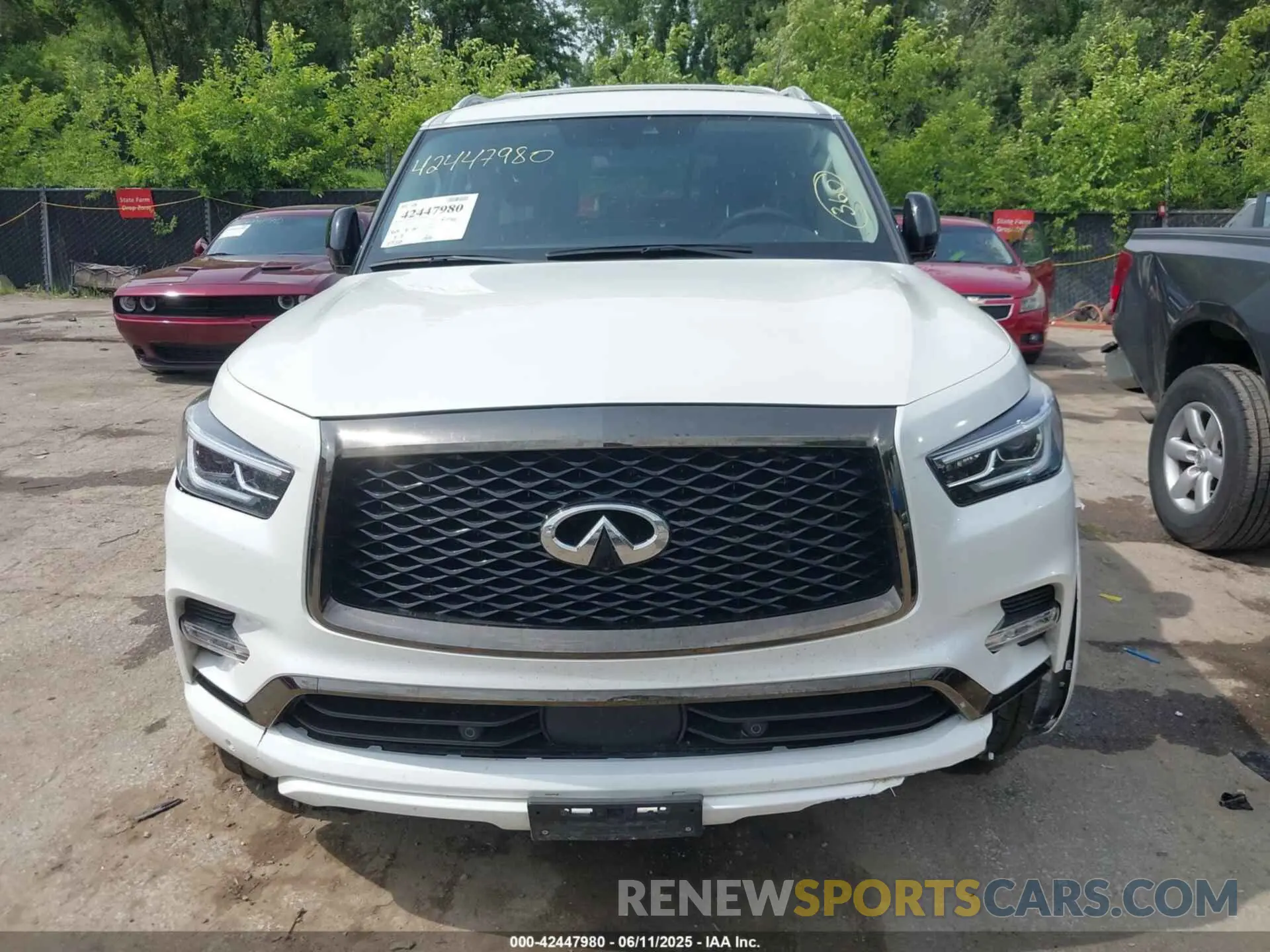 13 Photograph of a damaged car JN8AZ2AE0N9292031 INFINITI QX80 2022