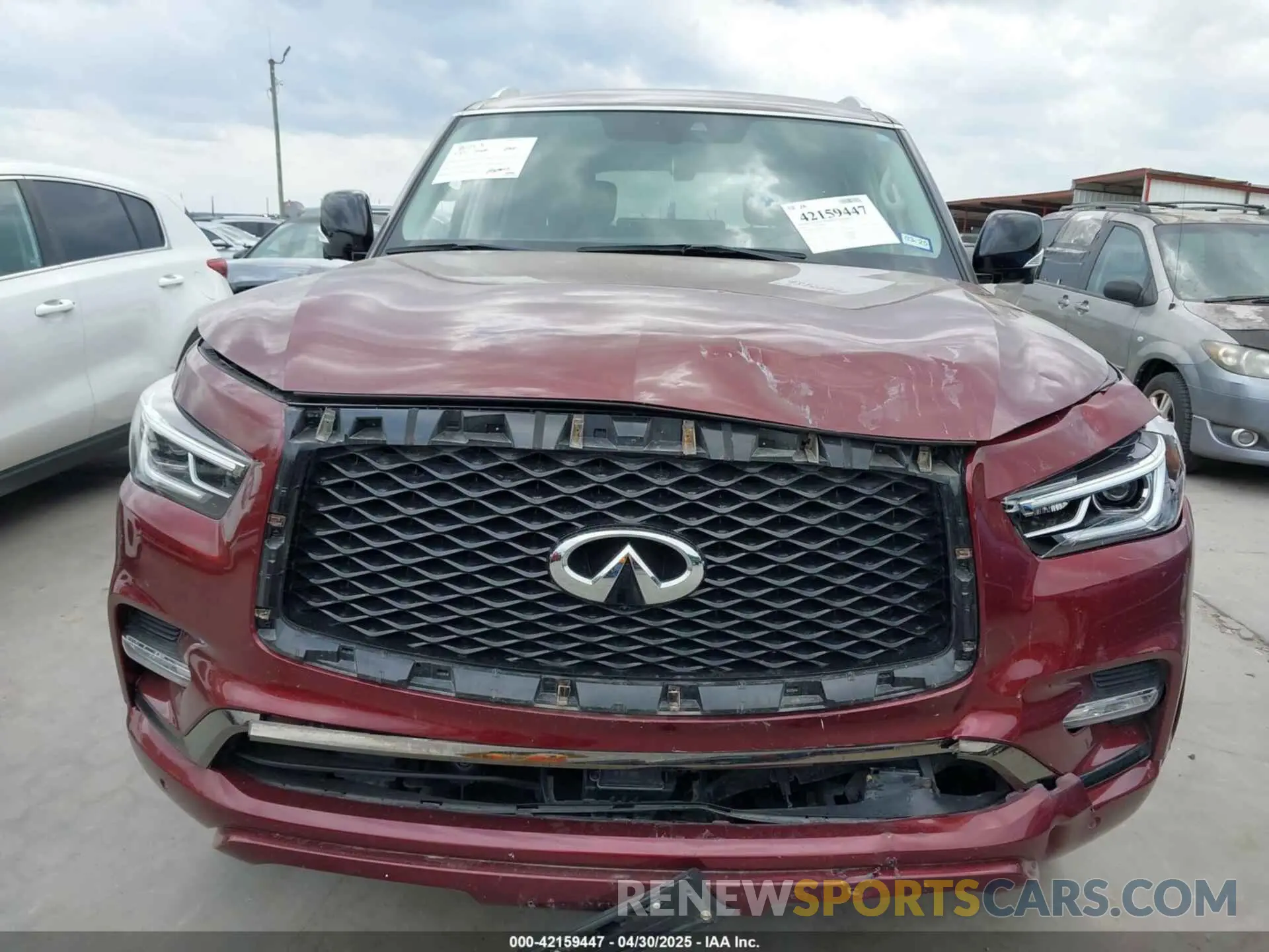 13 Photograph of a damaged car JN8AZ2AE6N9293734 INFINITI QX80 2022
