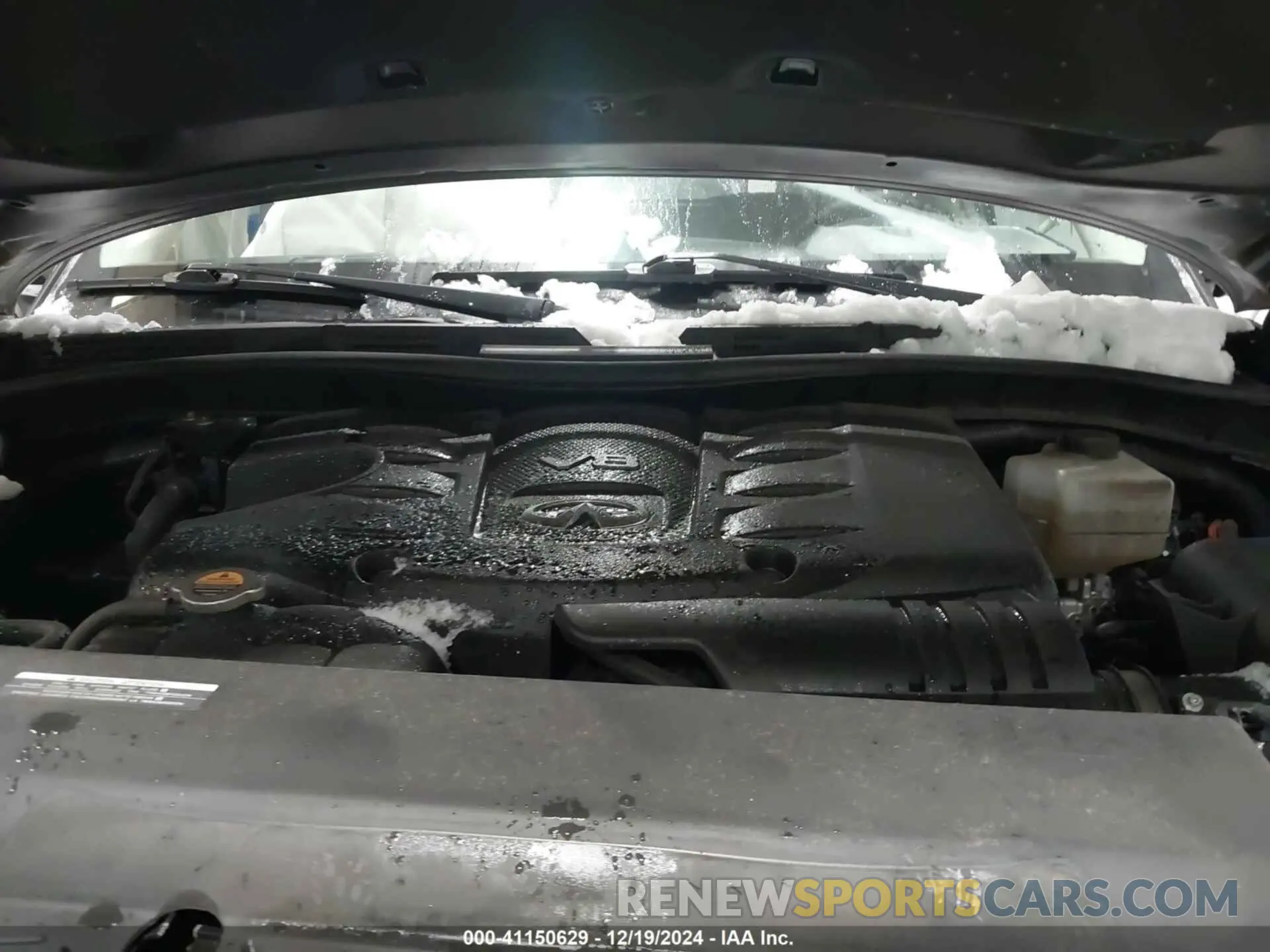 10 Photograph of a damaged car JN8AZ2AE9N9291962 INFINITI QX80 2022