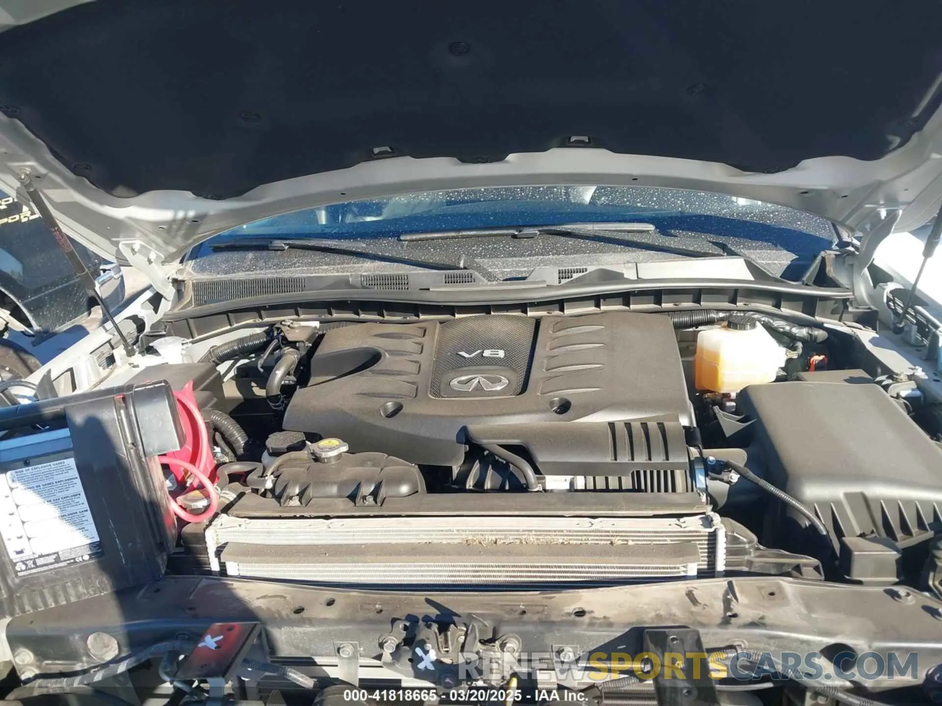 10 Photograph of a damaged car JN8AZ2AF3N9741372 INFINITI QX80 2022