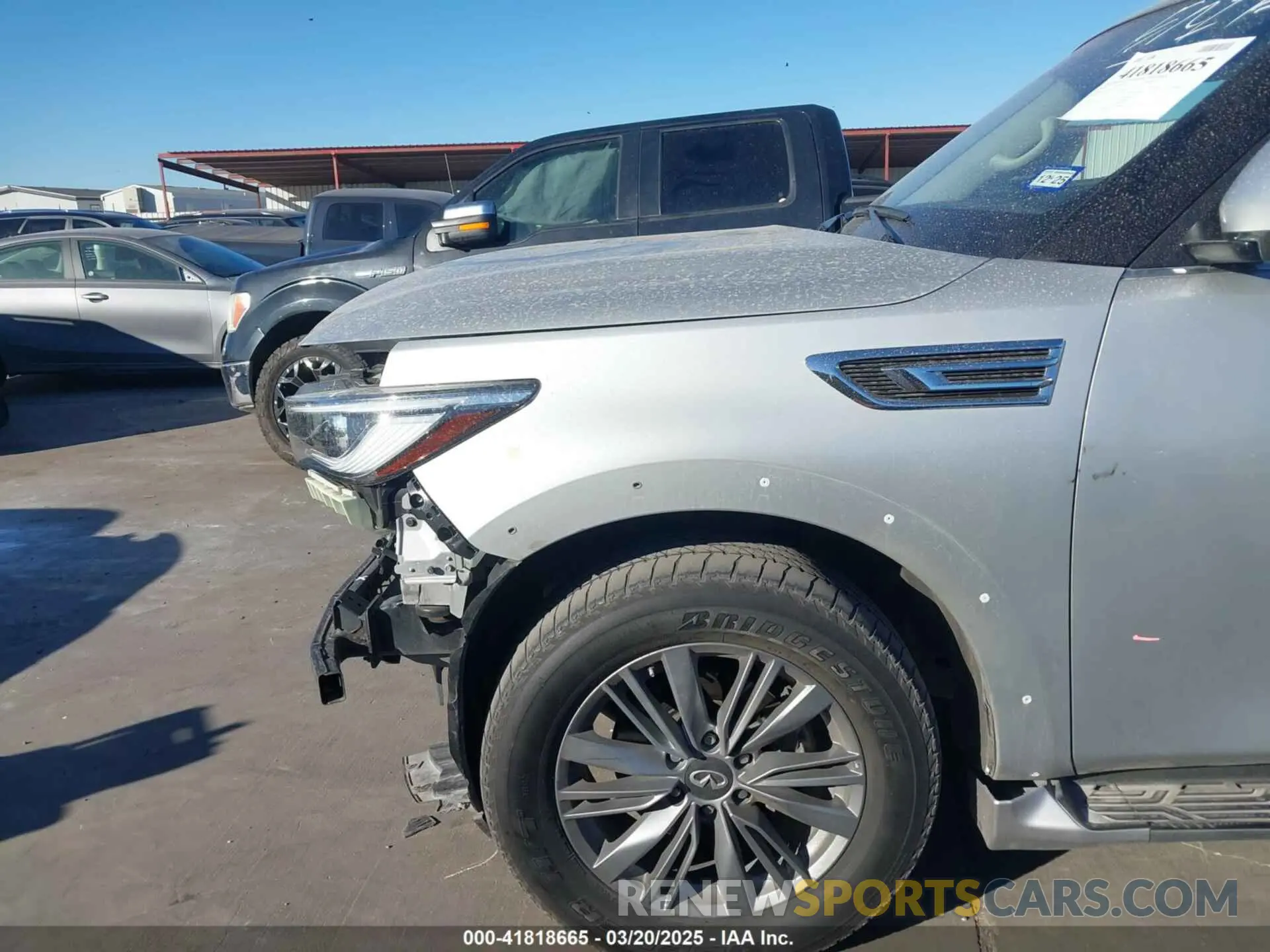 18 Photograph of a damaged car JN8AZ2AF3N9741372 INFINITI QX80 2022