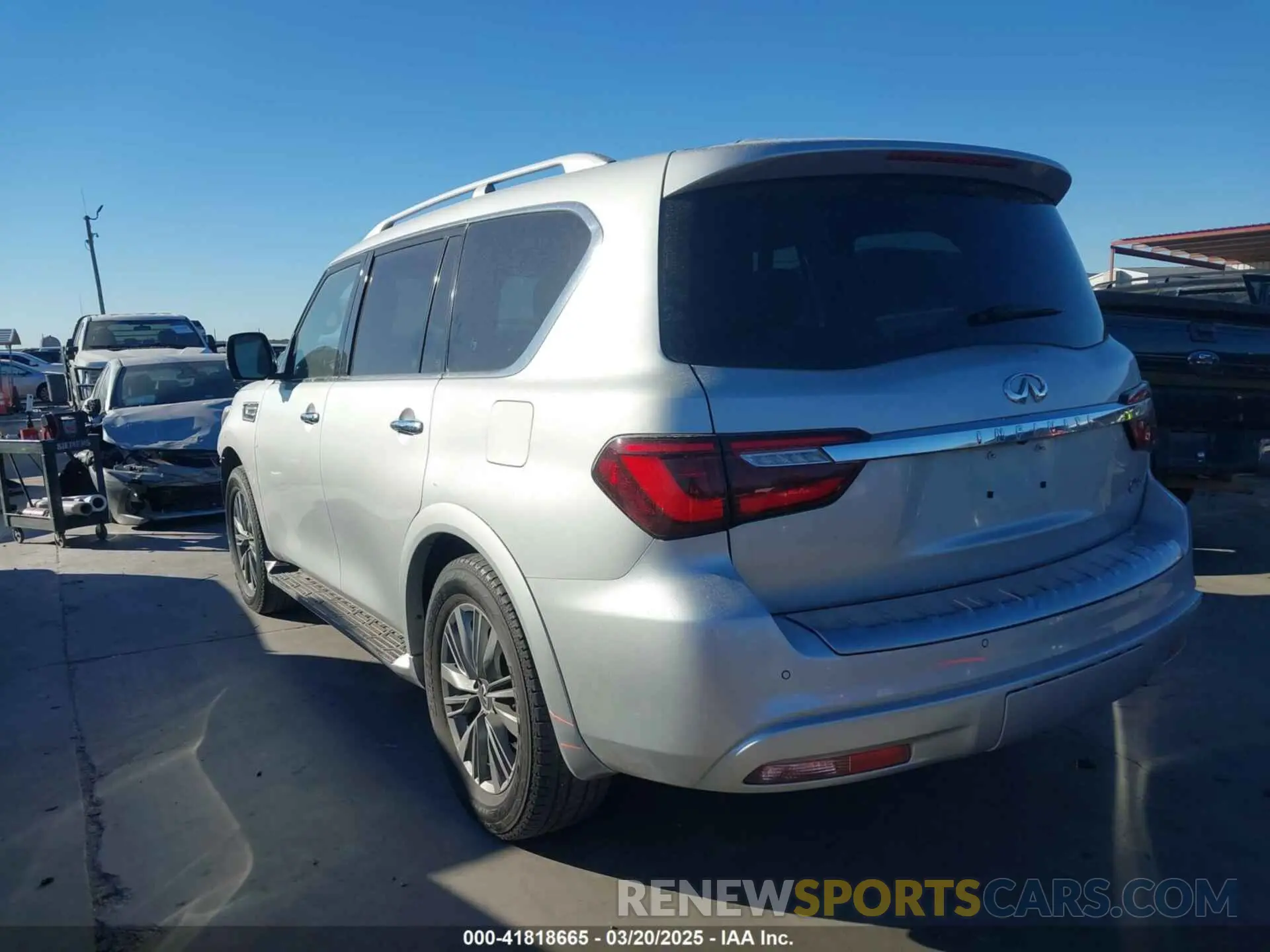 3 Photograph of a damaged car JN8AZ2AF3N9741372 INFINITI QX80 2022