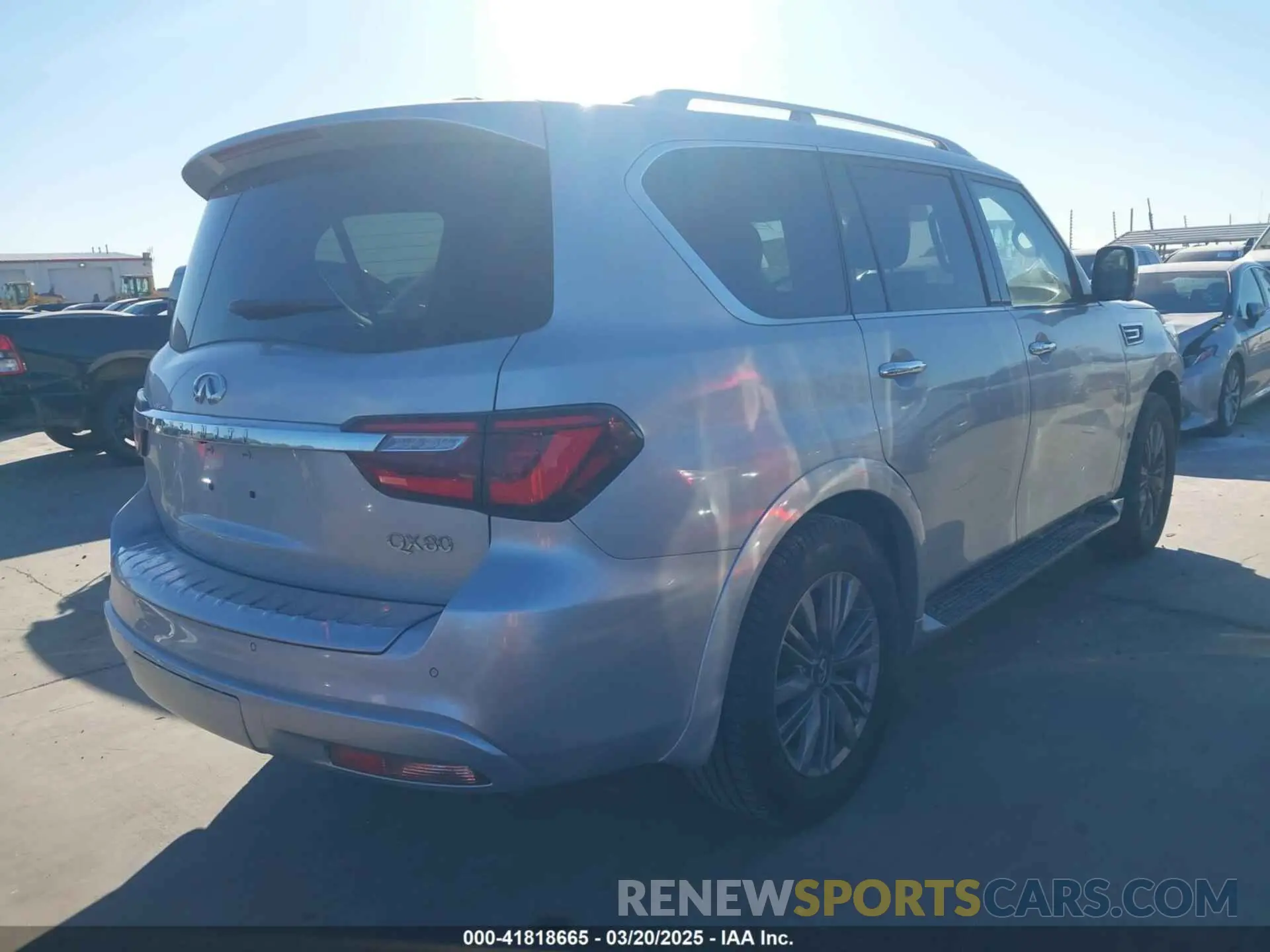 4 Photograph of a damaged car JN8AZ2AF3N9741372 INFINITI QX80 2022