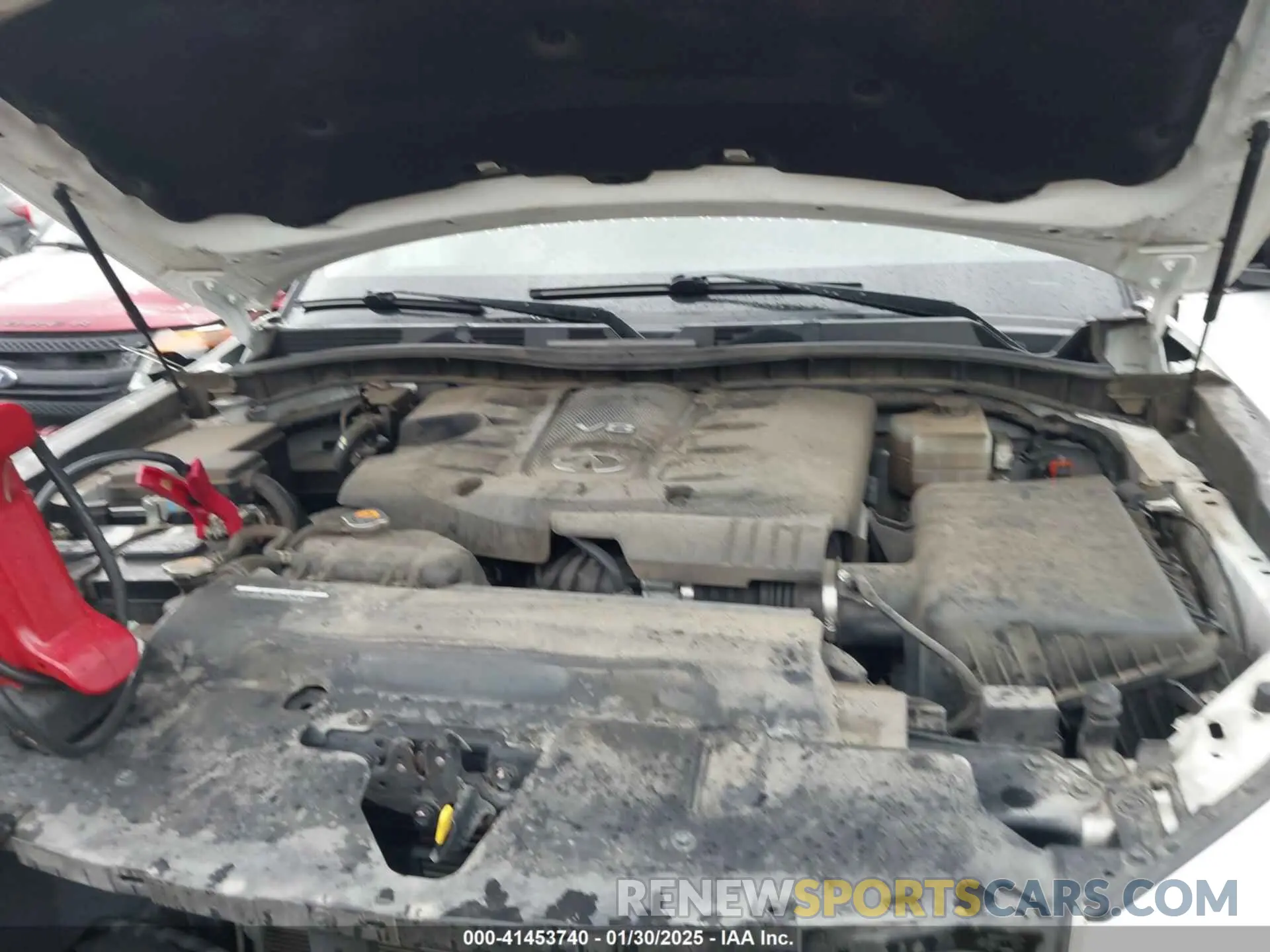 10 Photograph of a damaged car JN8AZ2AF5N9741342 INFINITI QX80 2022