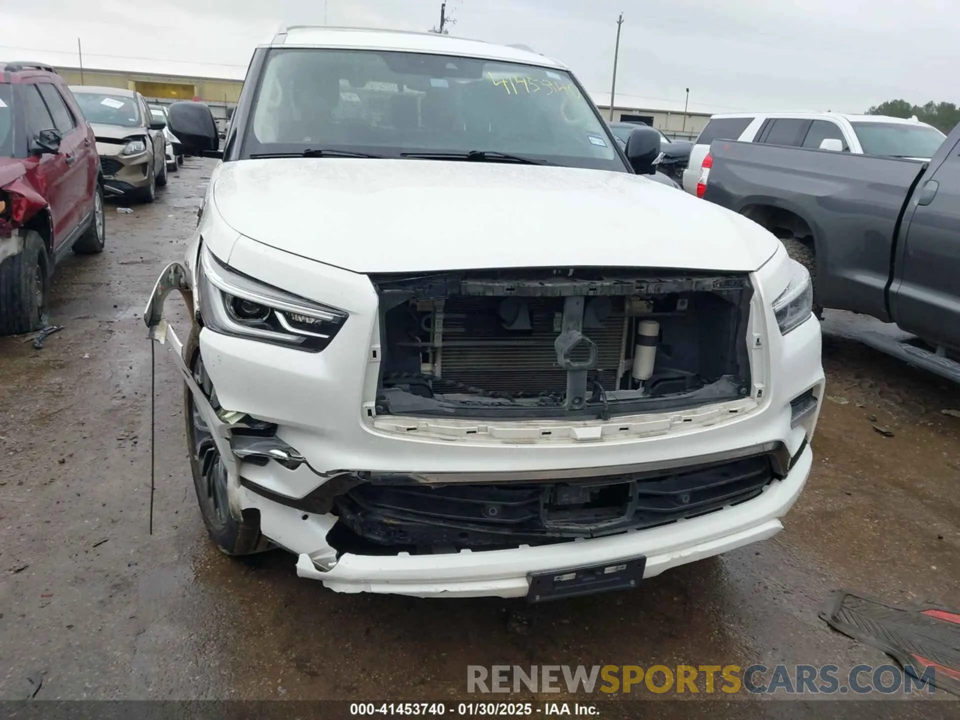 6 Photograph of a damaged car JN8AZ2AF5N9741342 INFINITI QX80 2022