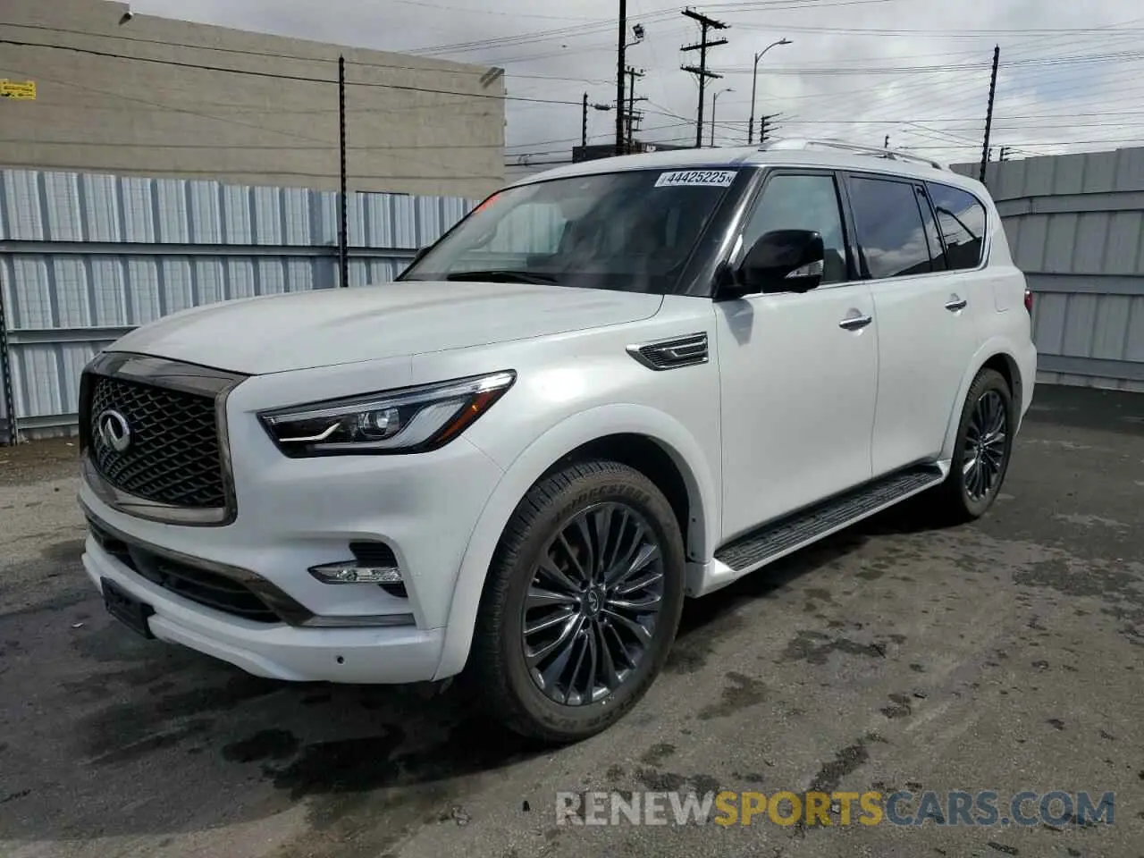 1 Photograph of a damaged car JN8AZ2AF5N9741437 INFINITI QX80 2022