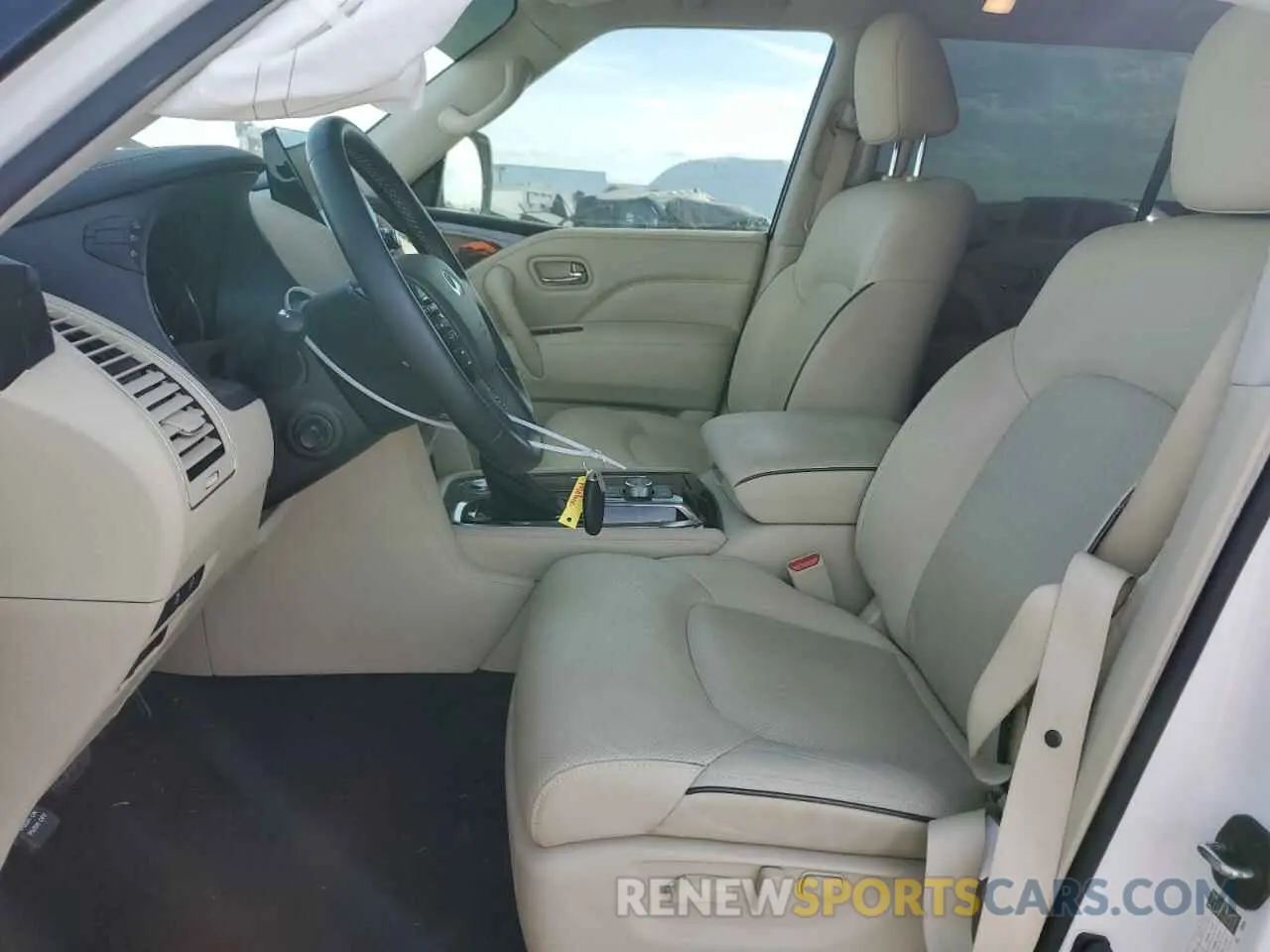 7 Photograph of a damaged car JN8AZ2AF9N9743479 INFINITI QX80 2022