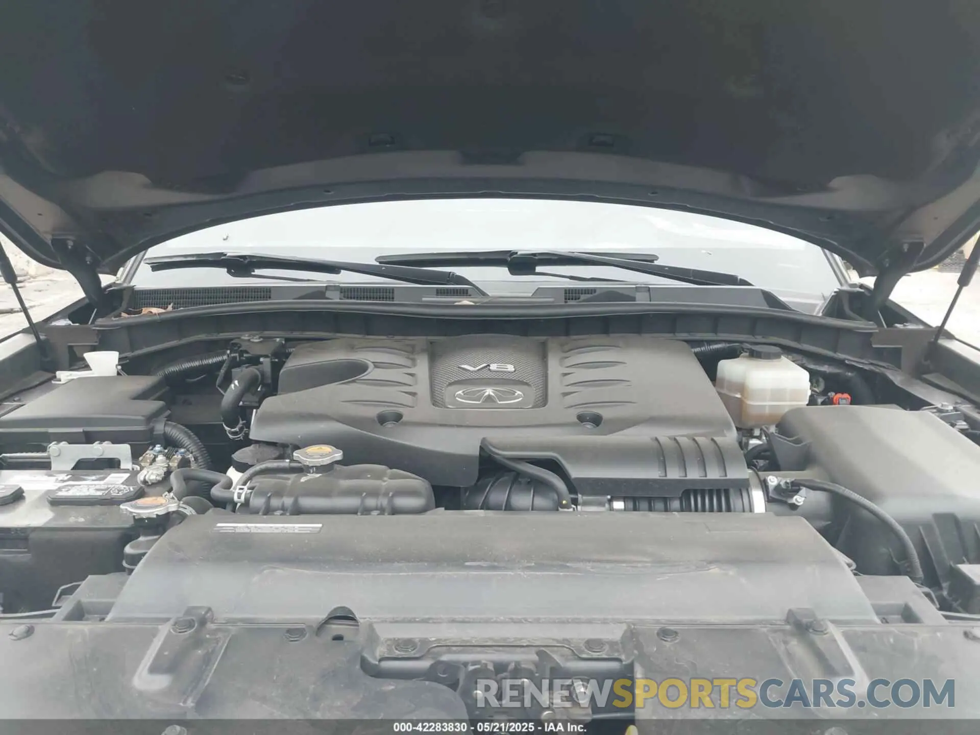 10 Photograph of a damaged car JN8AZ2BE6N9290797 INFINITI QX80 2022