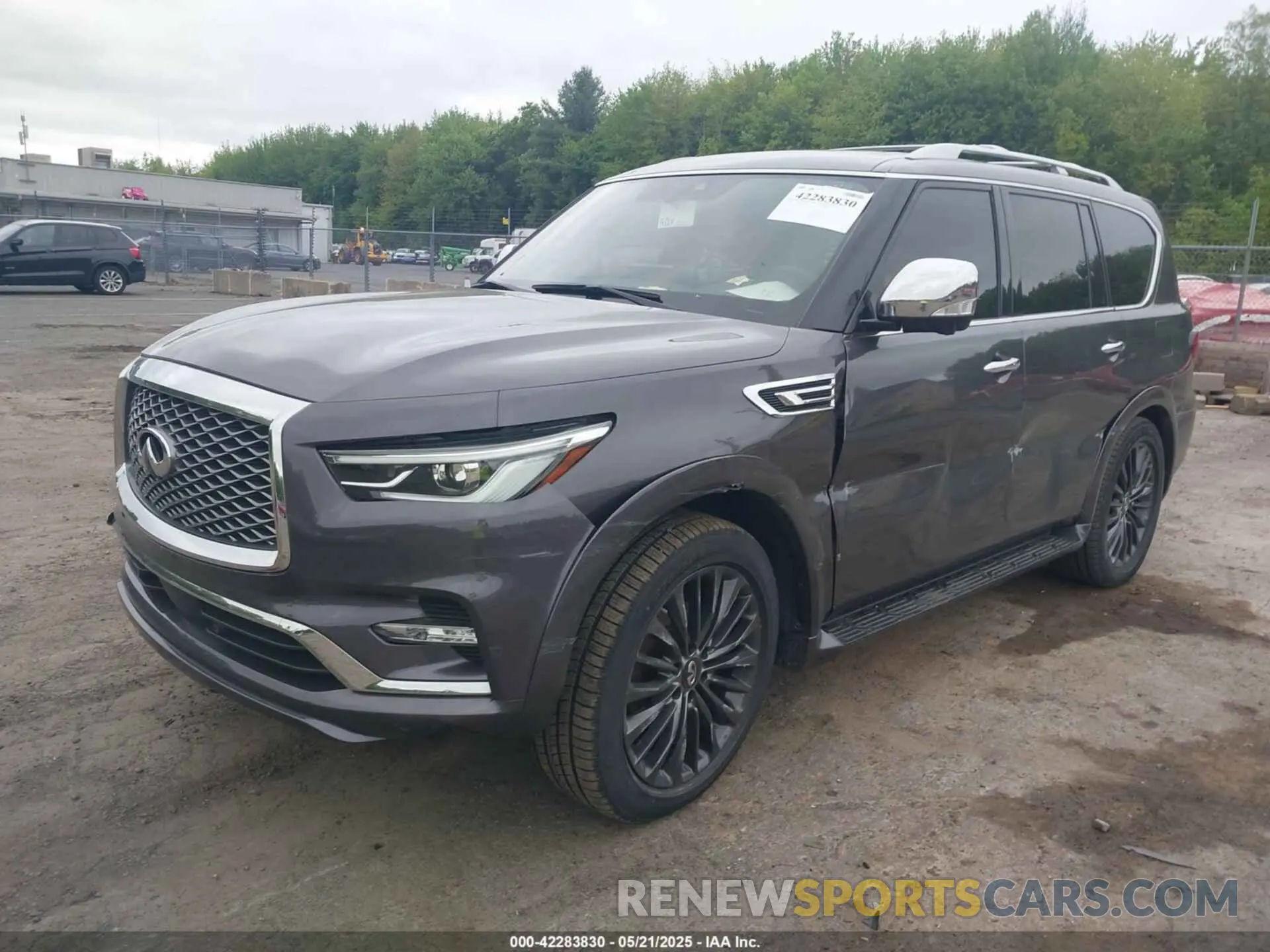 2 Photograph of a damaged car JN8AZ2BE6N9290797 INFINITI QX80 2022