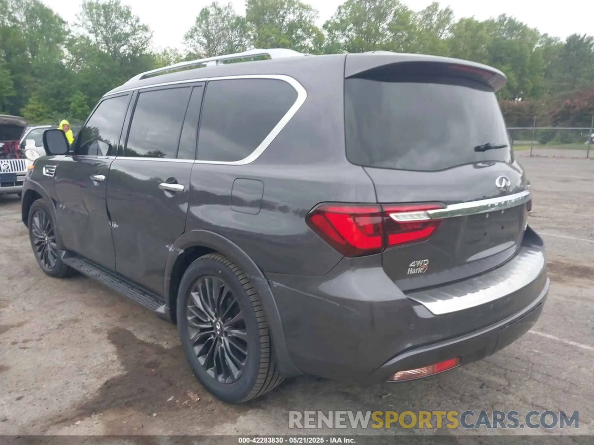 3 Photograph of a damaged car JN8AZ2BE6N9290797 INFINITI QX80 2022