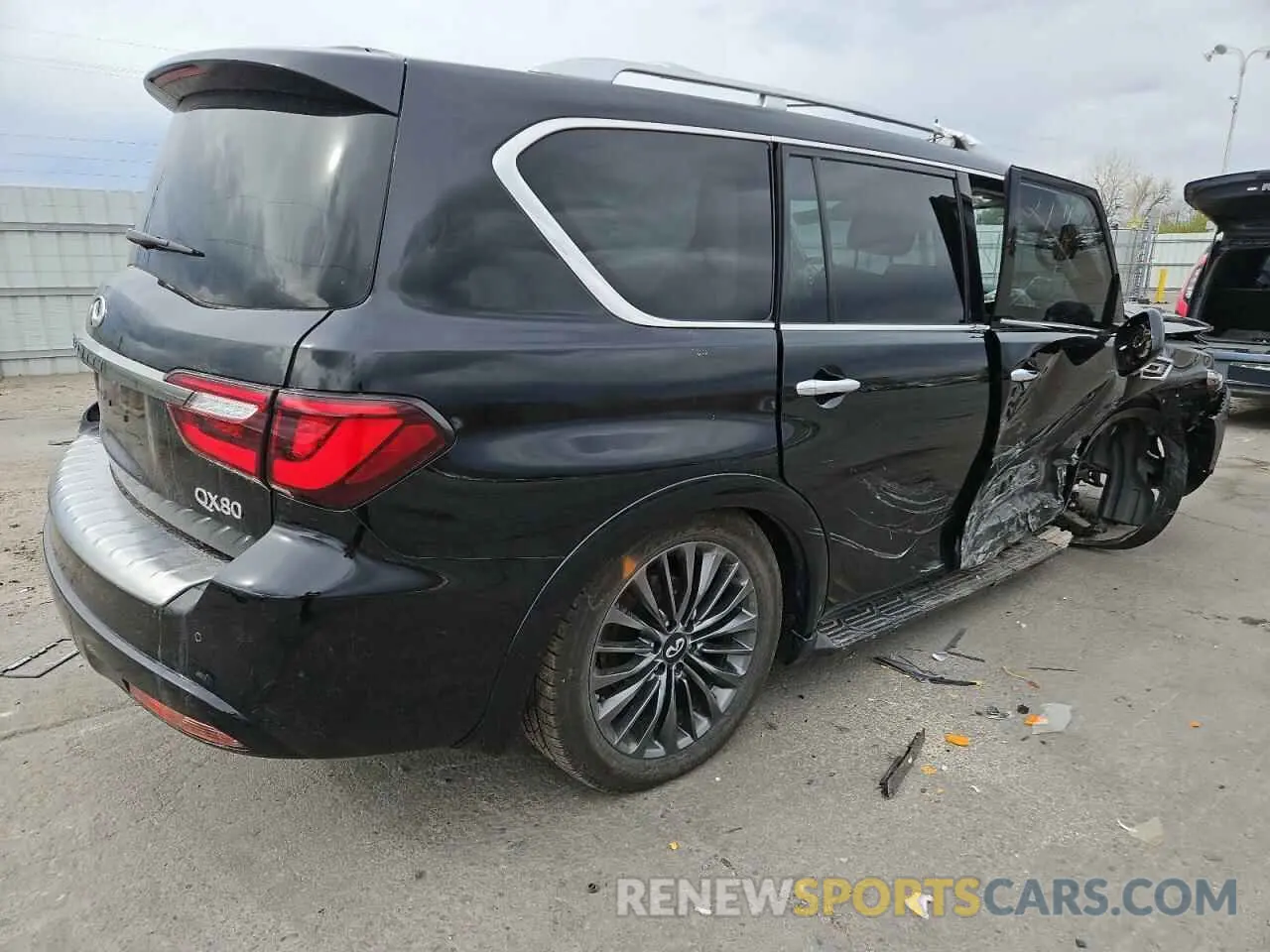 3 Photograph of a damaged car JN8AZ2AC4P9491696 INFINITI QX80 2023