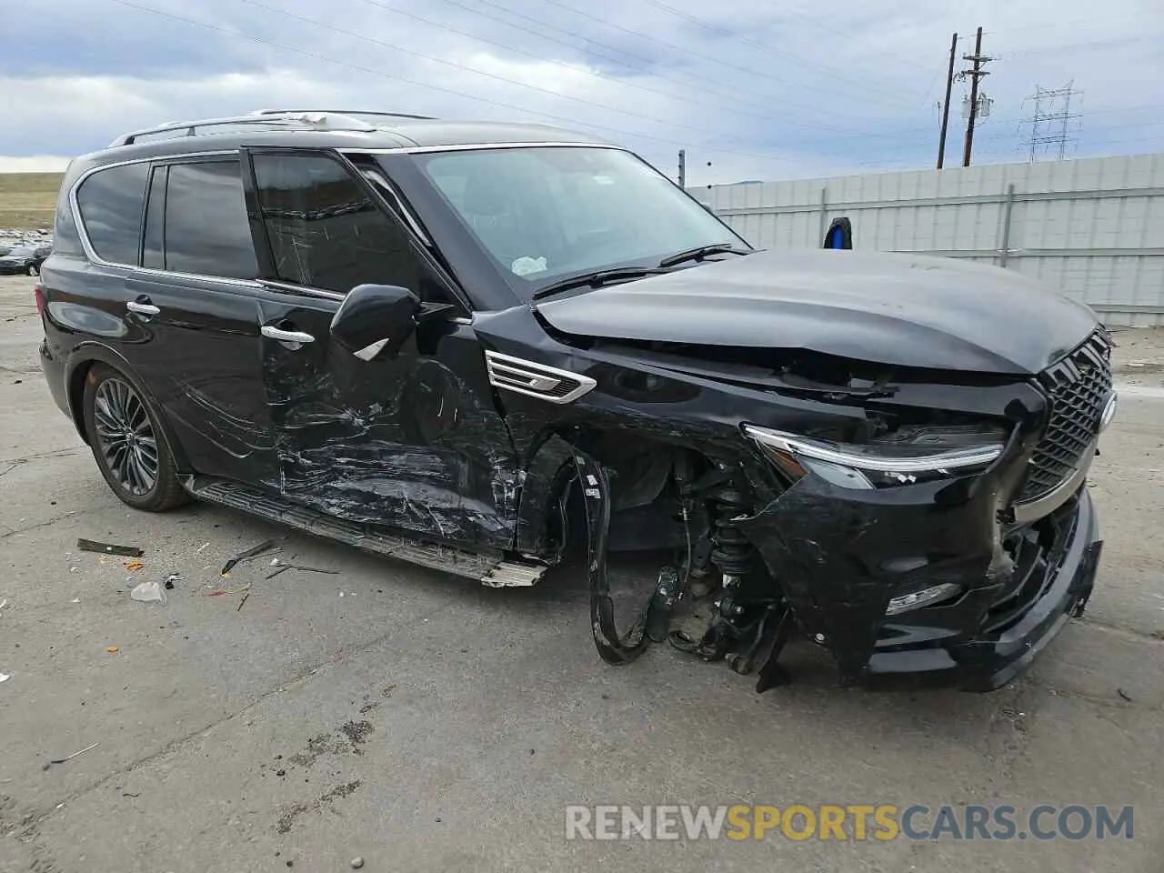 4 Photograph of a damaged car JN8AZ2AC4P9491696 INFINITI QX80 2023