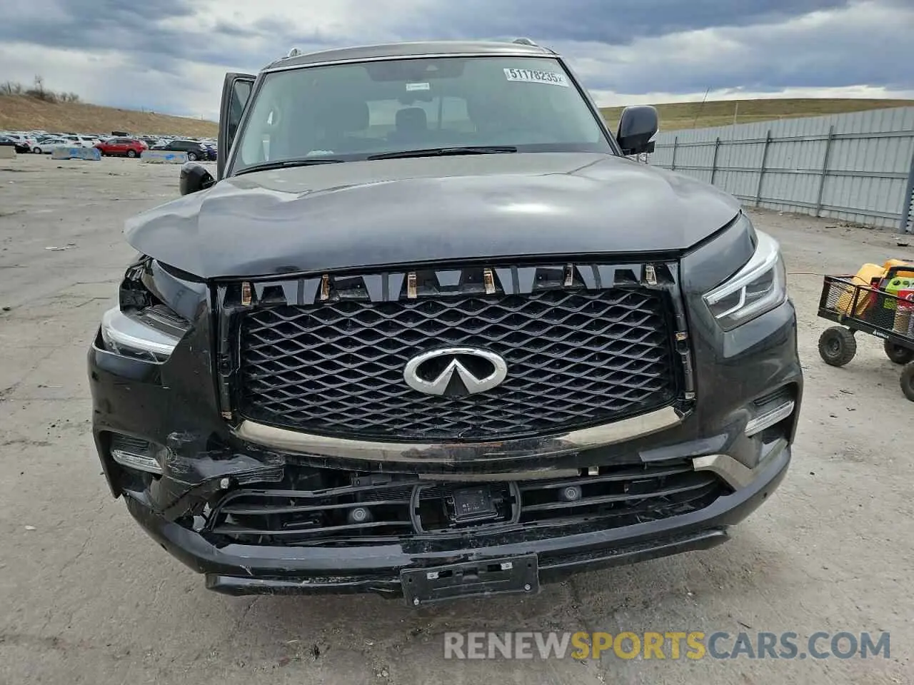 5 Photograph of a damaged car JN8AZ2AC4P9491696 INFINITI QX80 2023