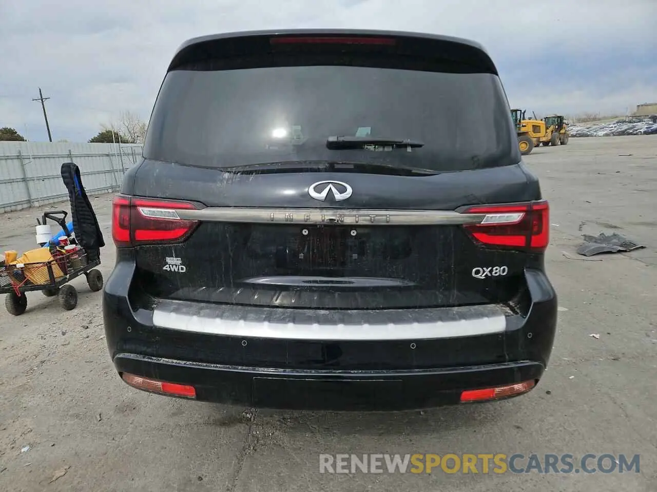 6 Photograph of a damaged car JN8AZ2AC4P9491696 INFINITI QX80 2023