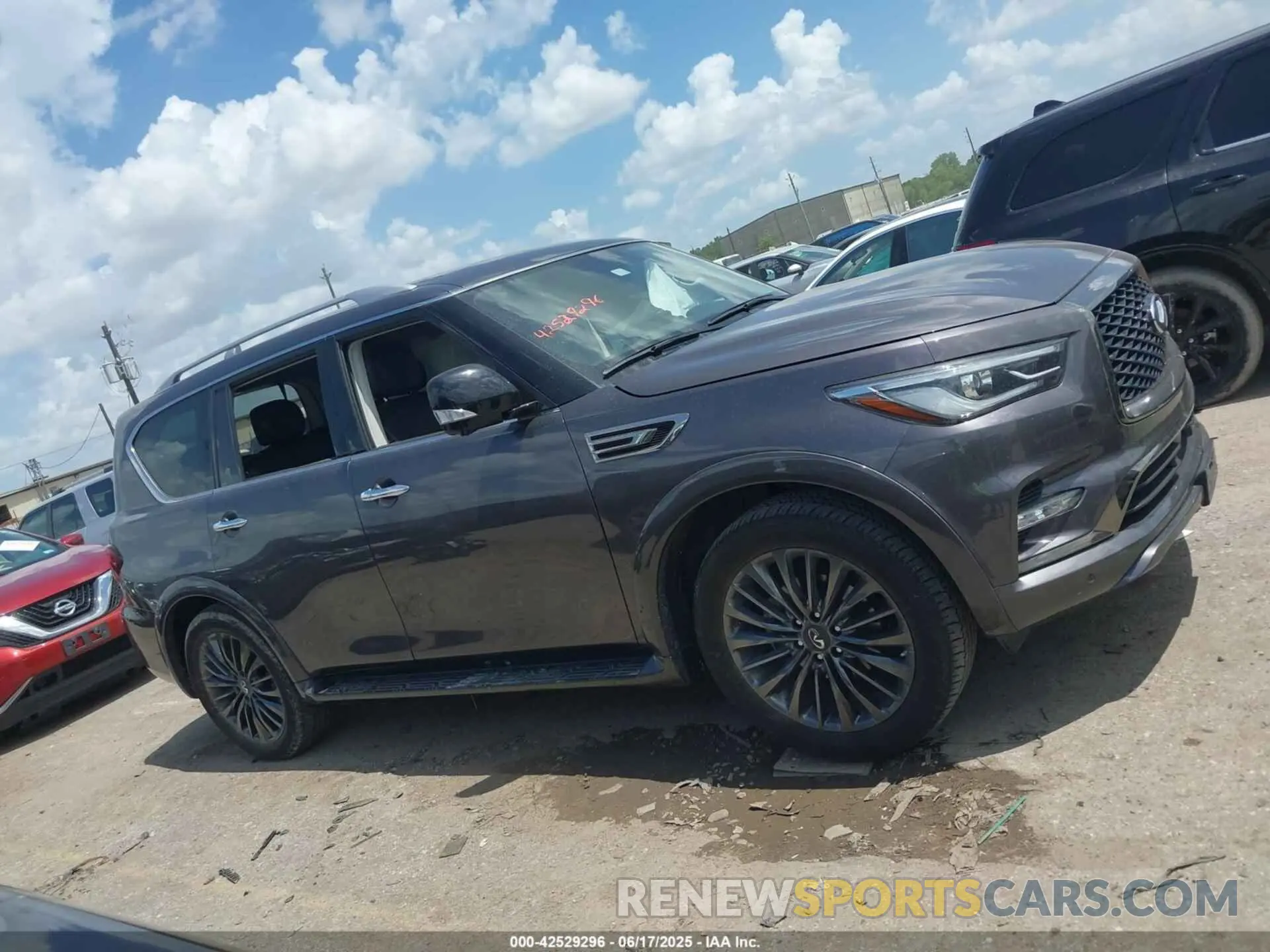 13 Photograph of a damaged car JN8AZ2AD1P9875217 INFINITI QX80 2023