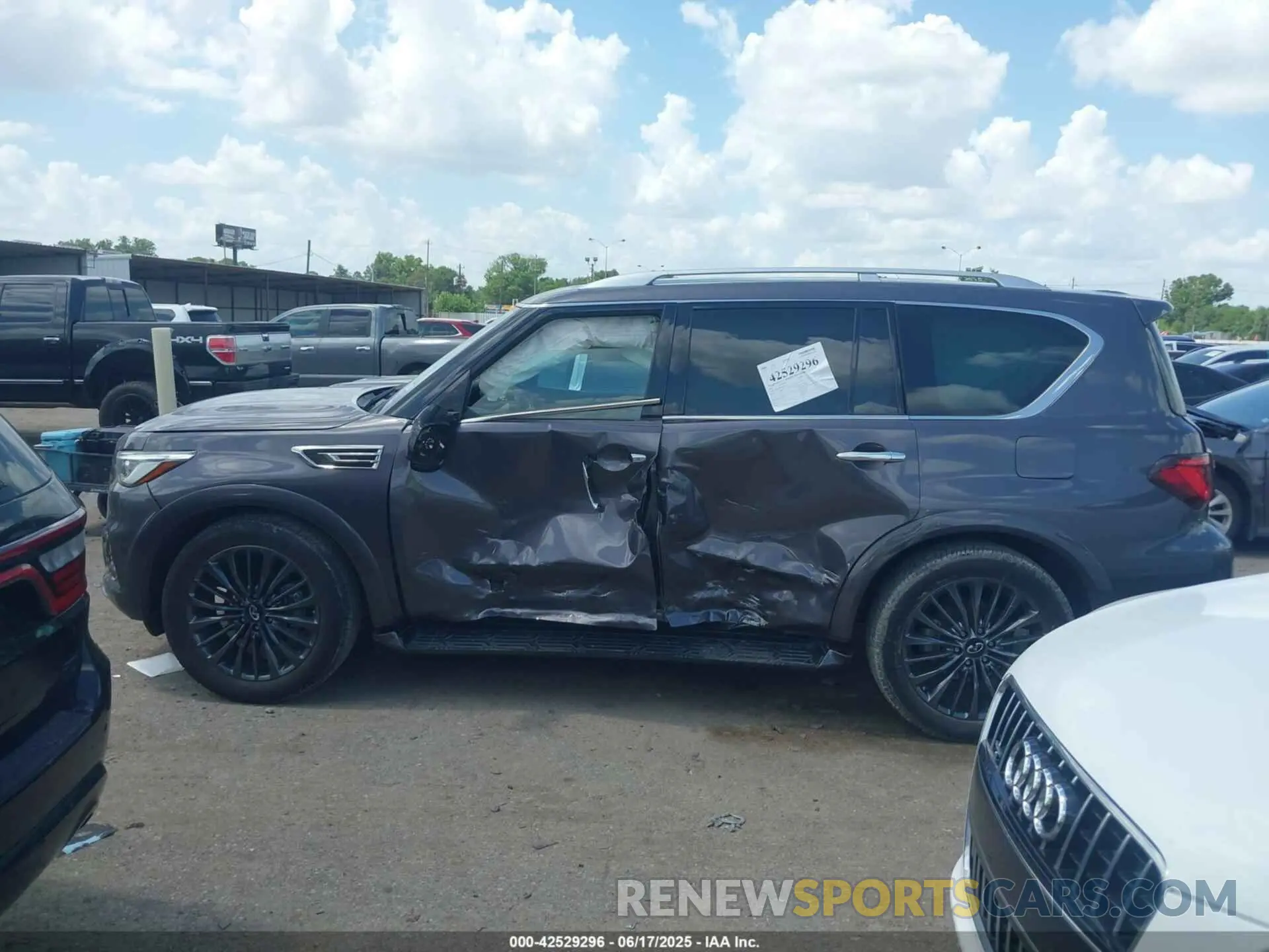 14 Photograph of a damaged car JN8AZ2AD1P9875217 INFINITI QX80 2023