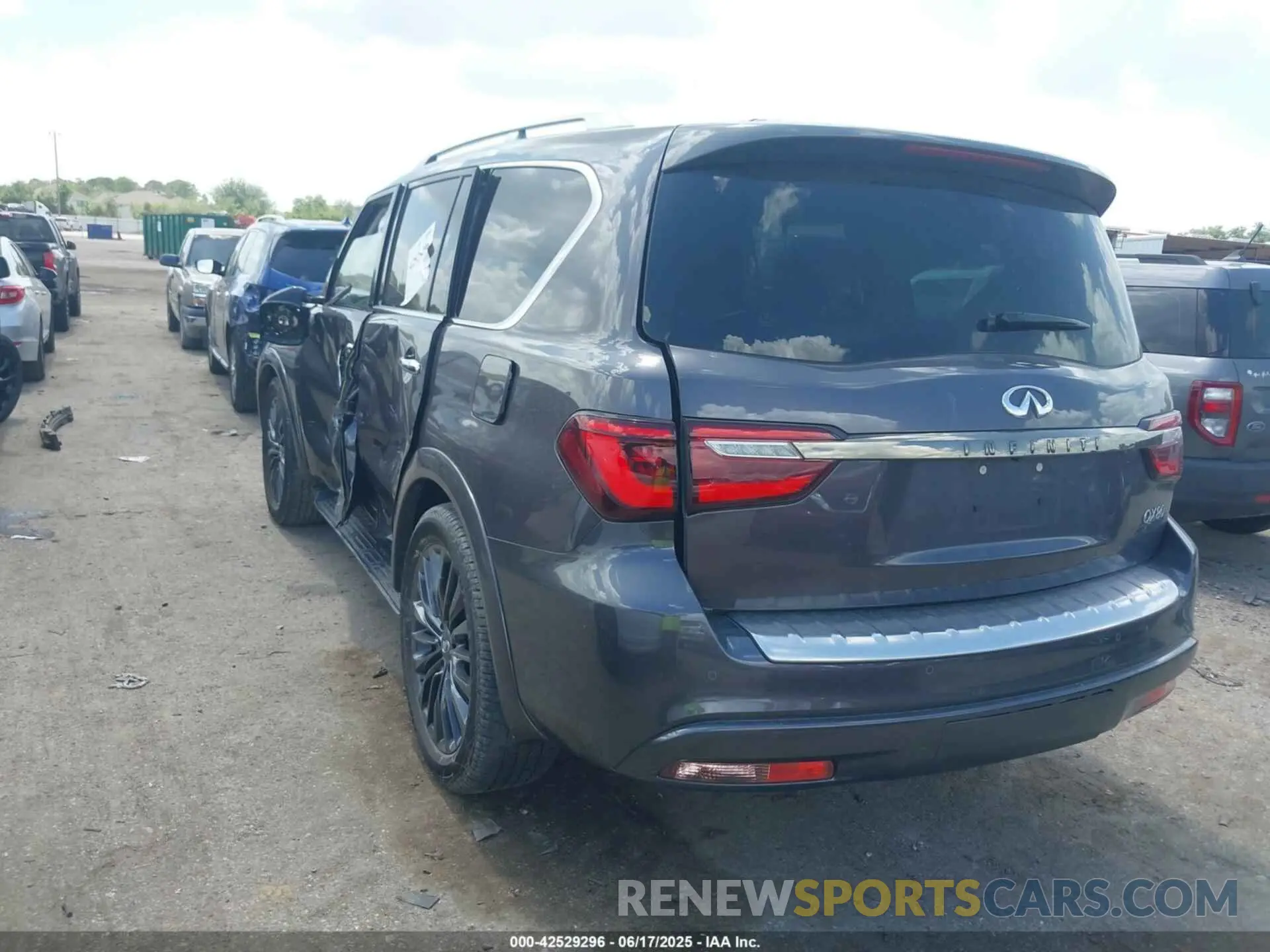 3 Photograph of a damaged car JN8AZ2AD1P9875217 INFINITI QX80 2023