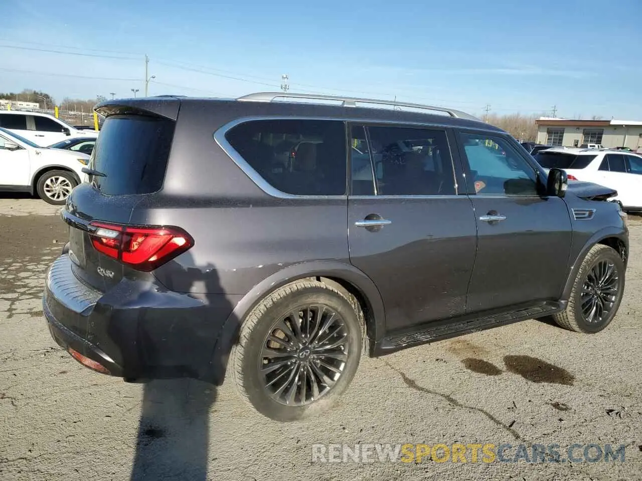 3 Photograph of a damaged car JN8AZ2AE3P9303302 INFINITI QX80 2023