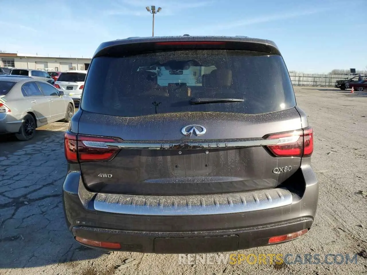 6 Photograph of a damaged car JN8AZ2AE3P9303302 INFINITI QX80 2023