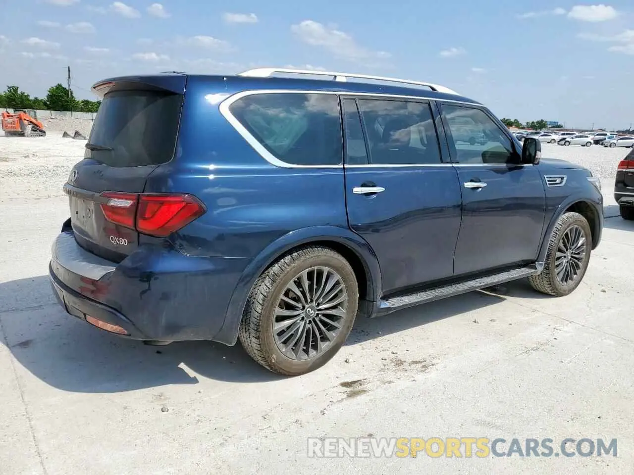 3 Photograph of a damaged car JN8AZ2AE6P9305657 INFINITI QX80 2023