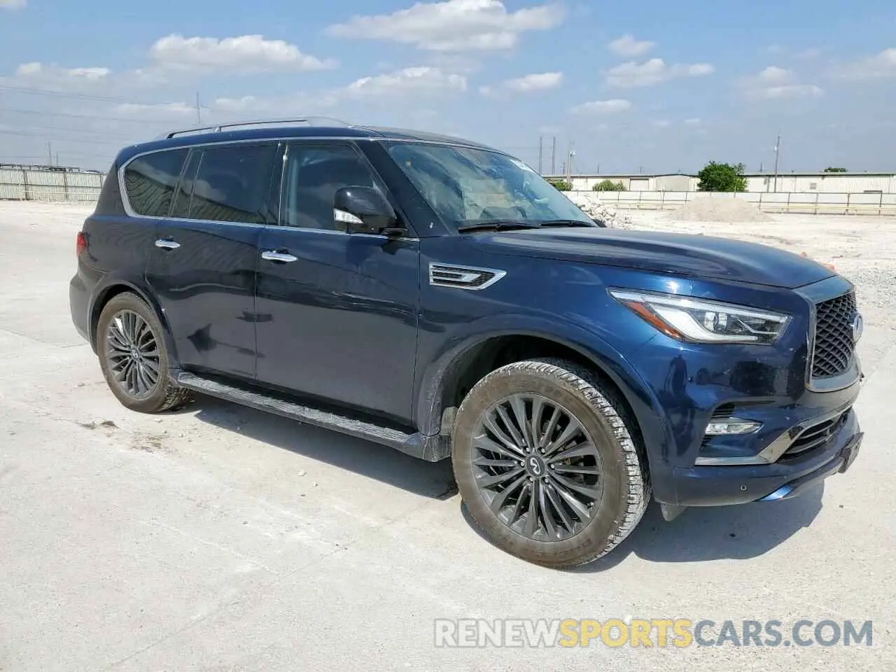 4 Photograph of a damaged car JN8AZ2AE6P9305657 INFINITI QX80 2023