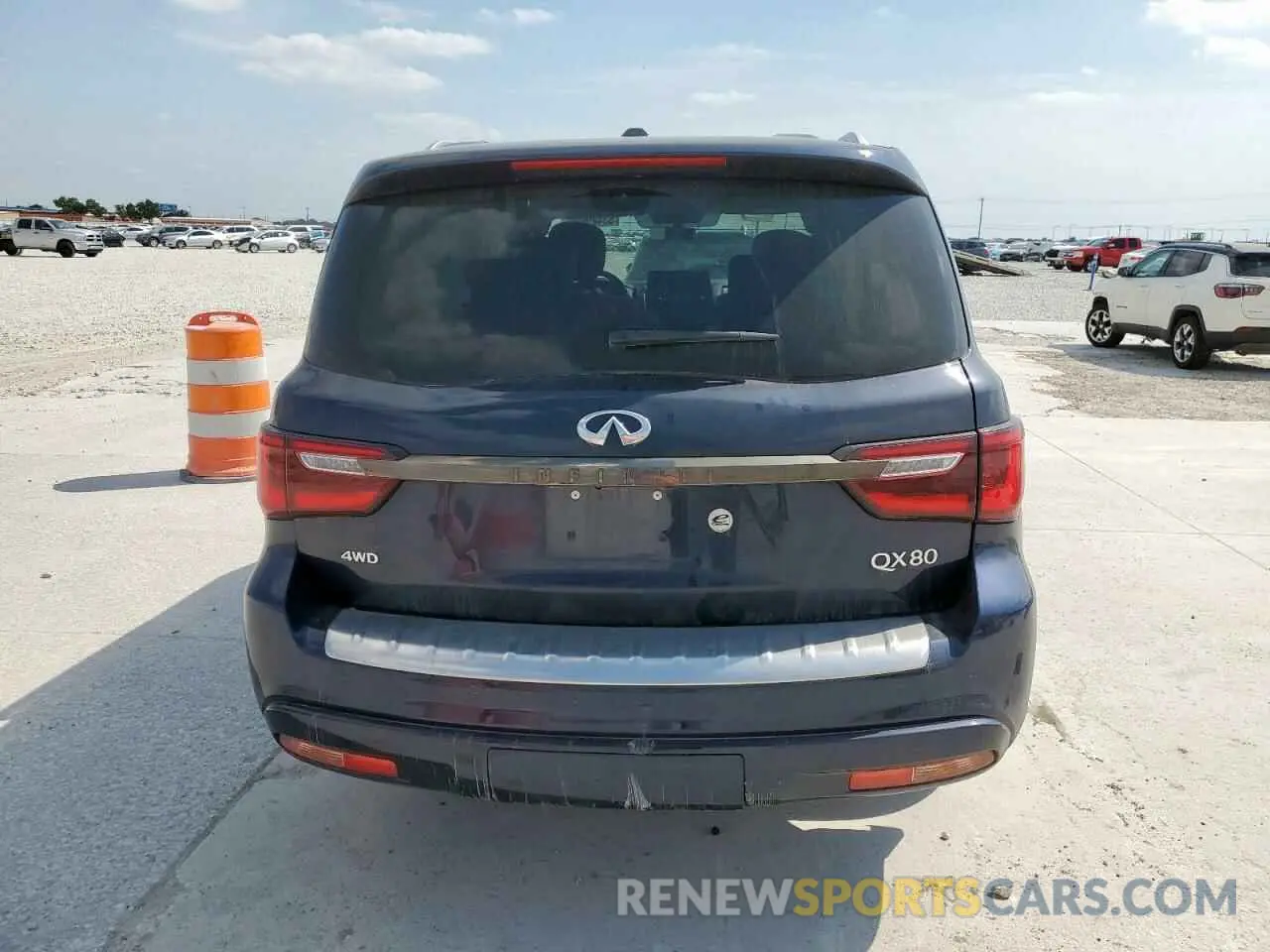 6 Photograph of a damaged car JN8AZ2AE6P9305657 INFINITI QX80 2023