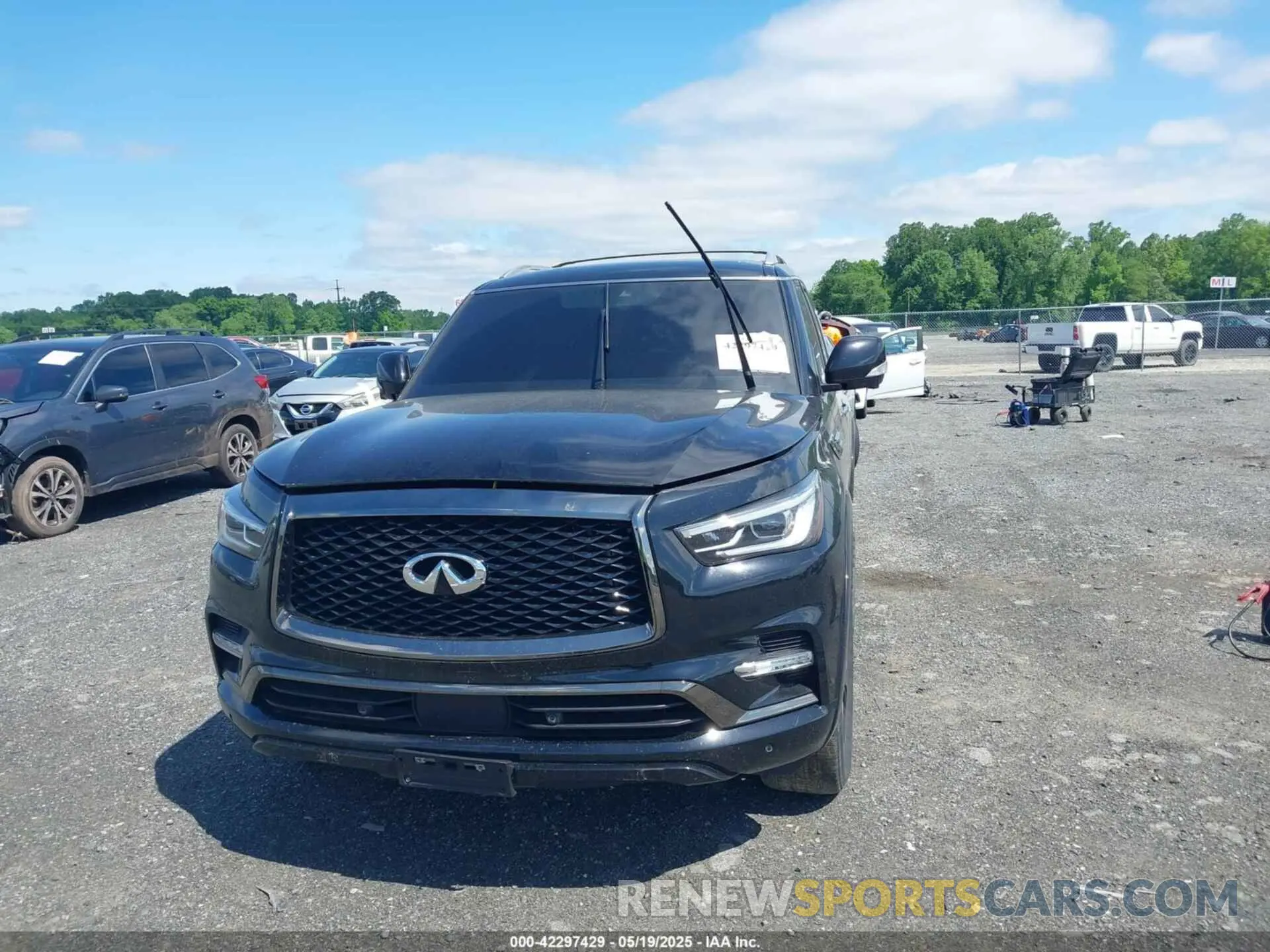 12 Photograph of a damaged car JN8AZ2AE8P9304042 INFINITI QX80 2023