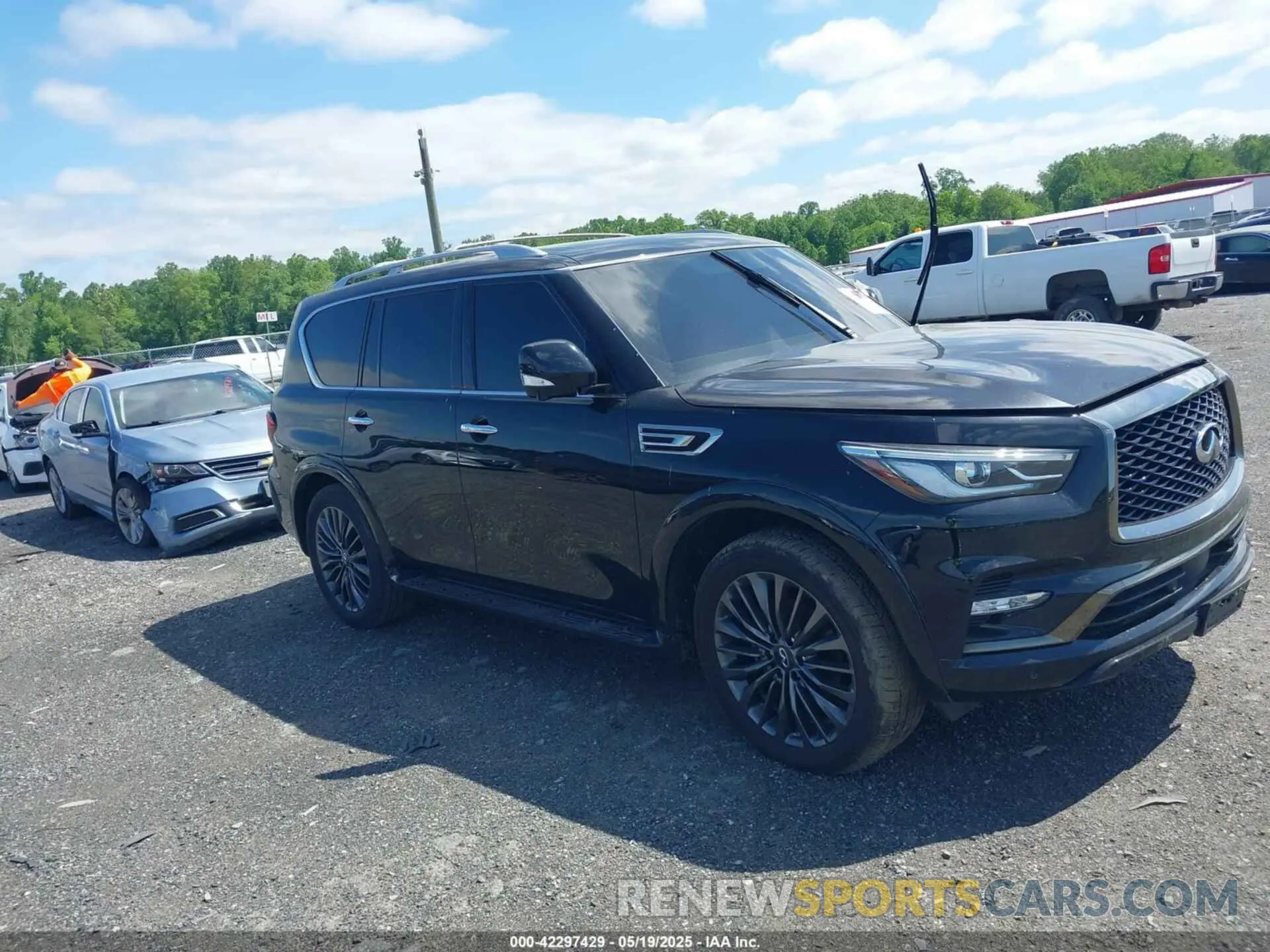 13 Photograph of a damaged car JN8AZ2AE8P9304042 INFINITI QX80 2023