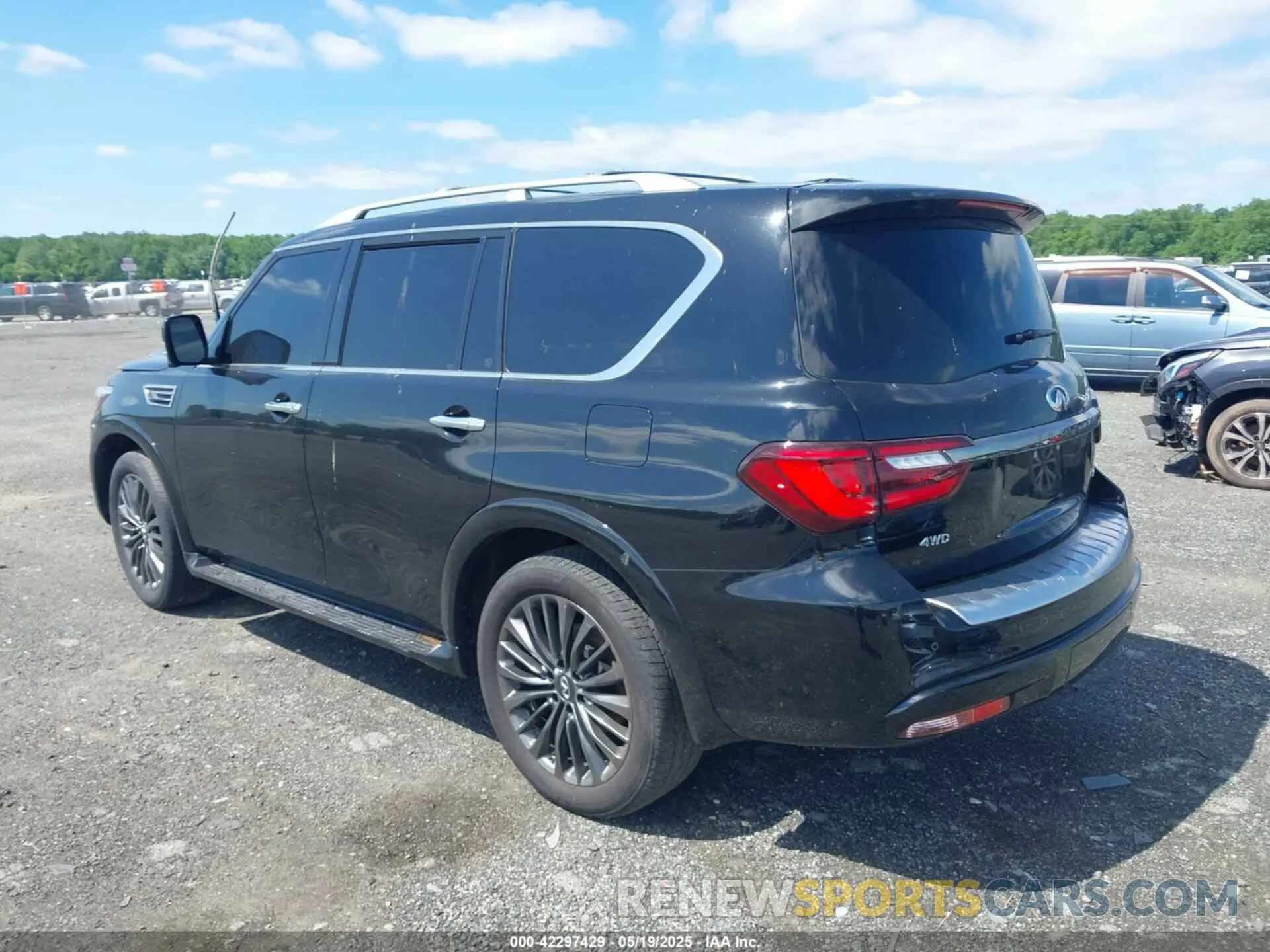 14 Photograph of a damaged car JN8AZ2AE8P9304042 INFINITI QX80 2023