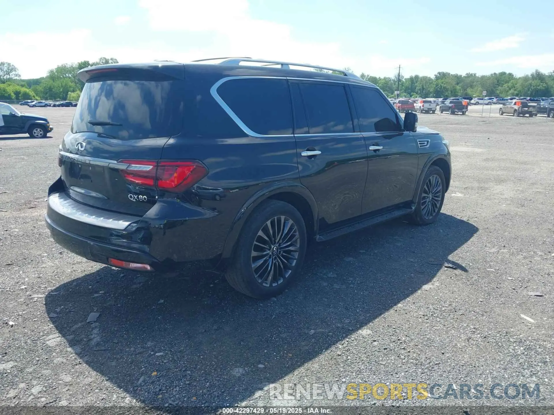 4 Photograph of a damaged car JN8AZ2AE8P9304042 INFINITI QX80 2023