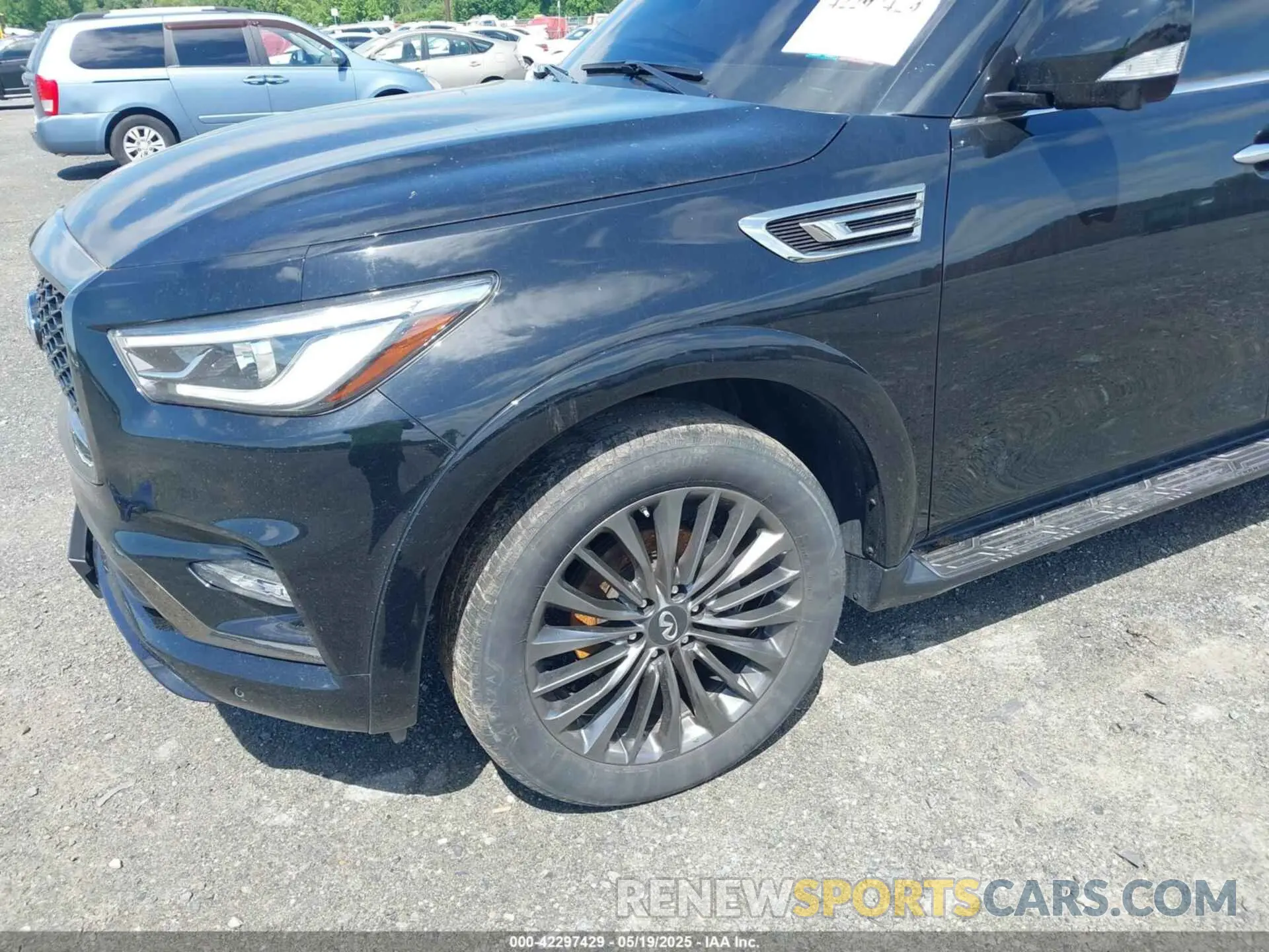 6 Photograph of a damaged car JN8AZ2AE8P9304042 INFINITI QX80 2023