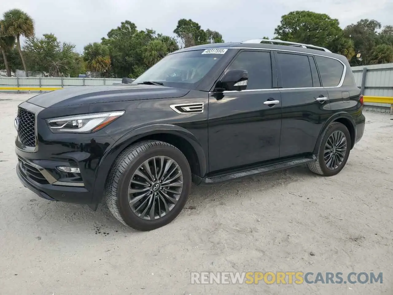 1 Photograph of a damaged car JN8AZ2AE8P9307684 INFINITI QX80 2023