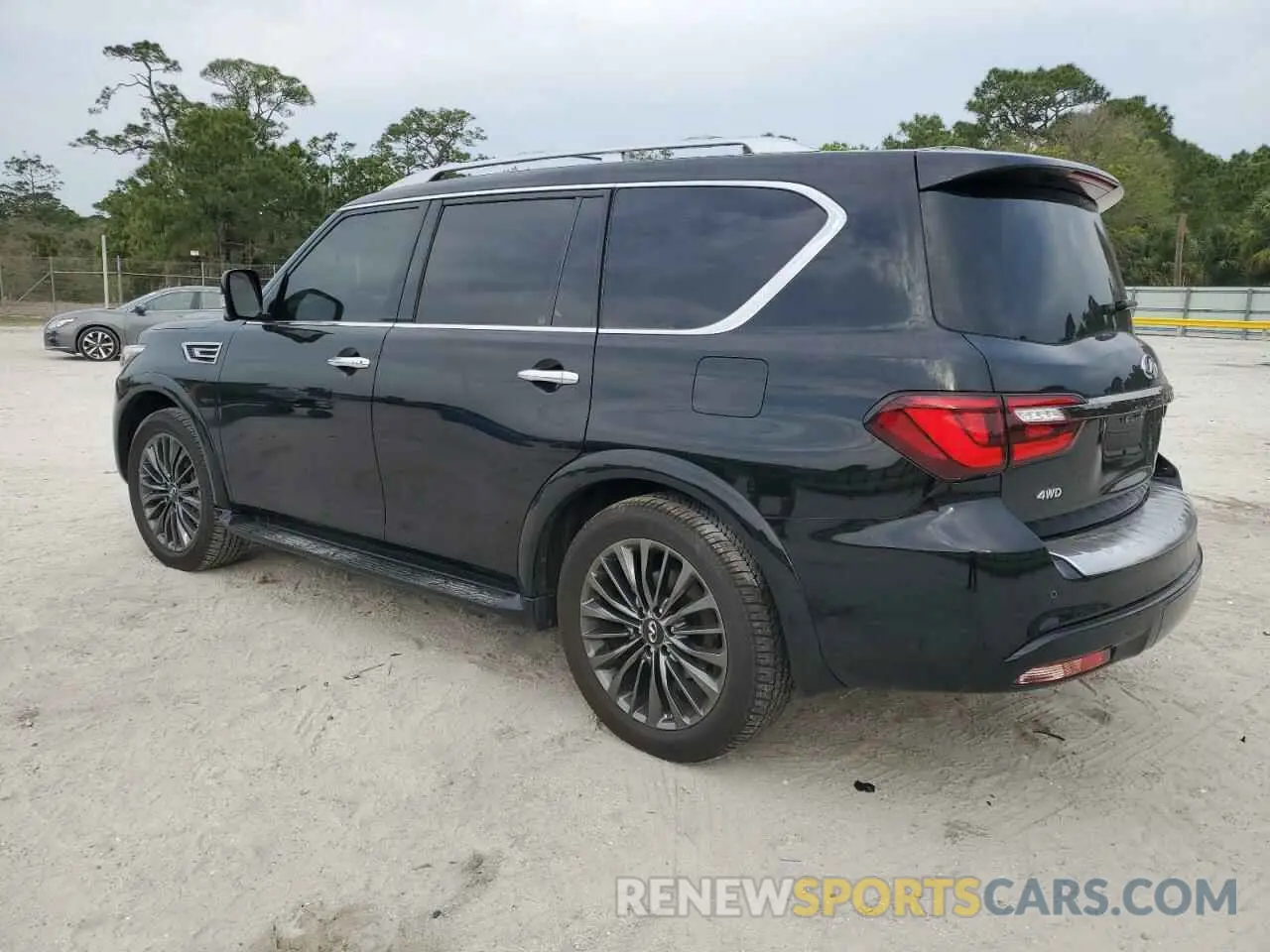 2 Photograph of a damaged car JN8AZ2AE8P9307684 INFINITI QX80 2023