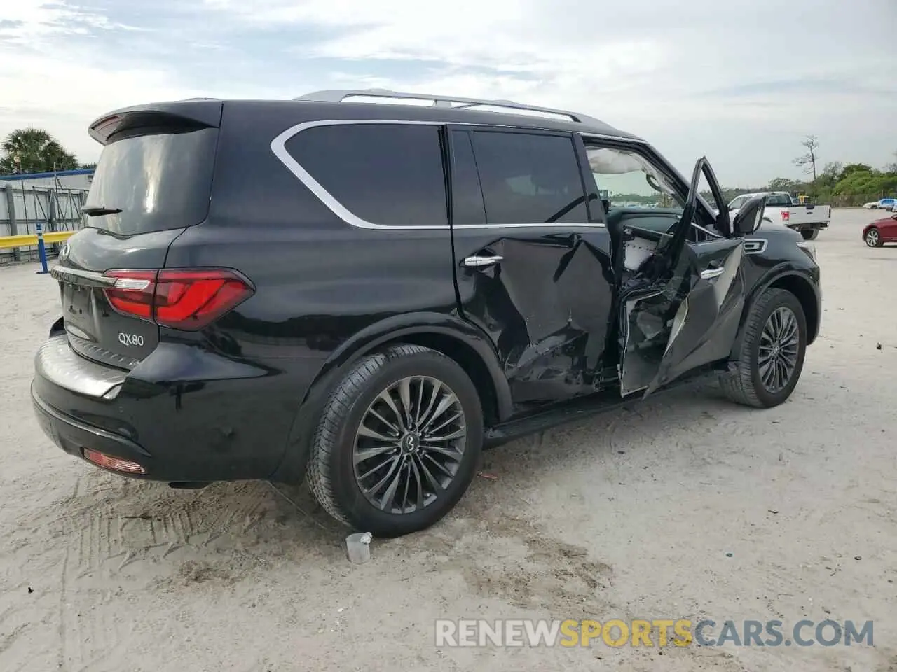 3 Photograph of a damaged car JN8AZ2AE8P9307684 INFINITI QX80 2023