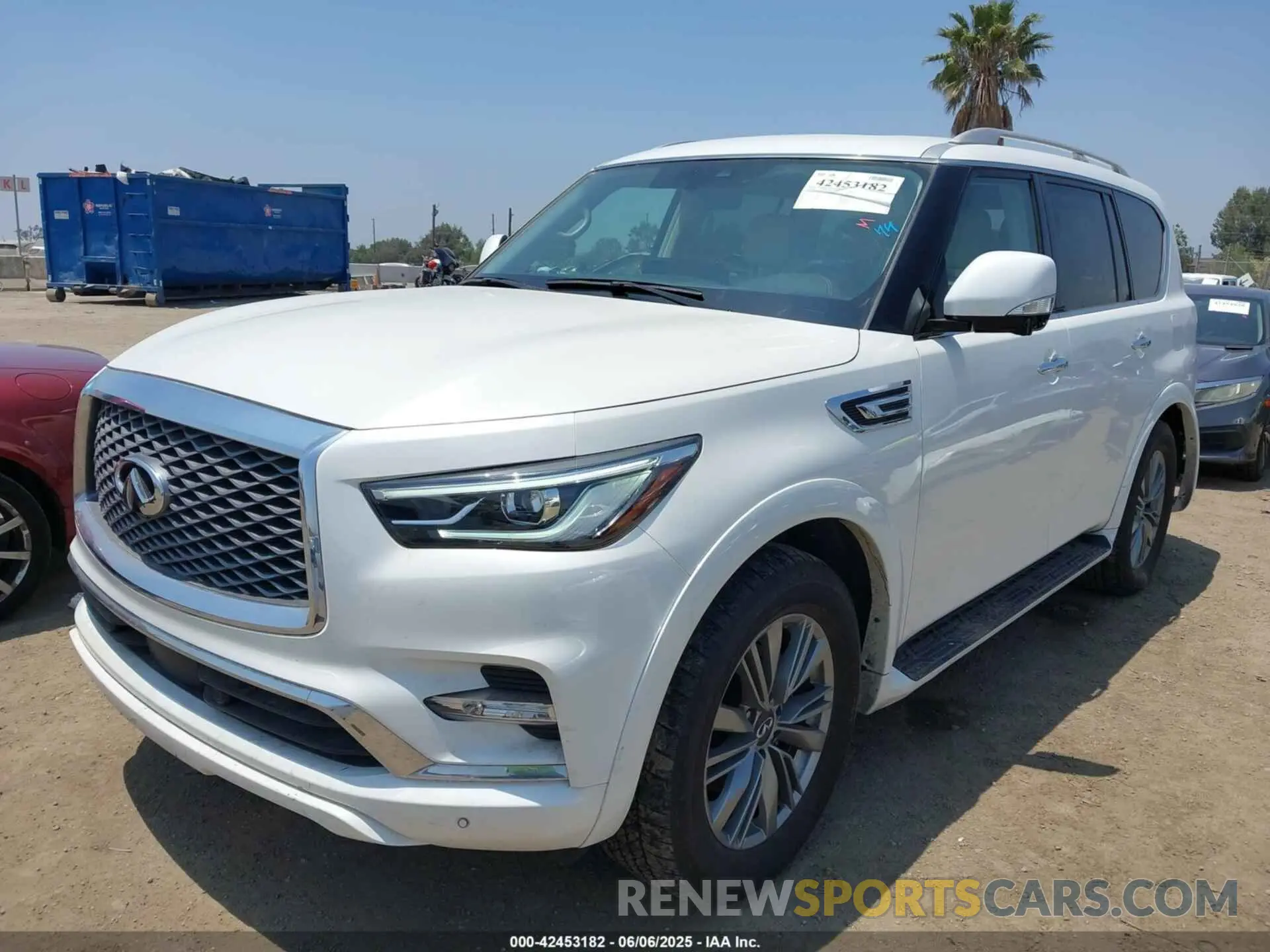 2 Photograph of a damaged car JN8AZ2AF0P9755202 INFINITI QX80 2023