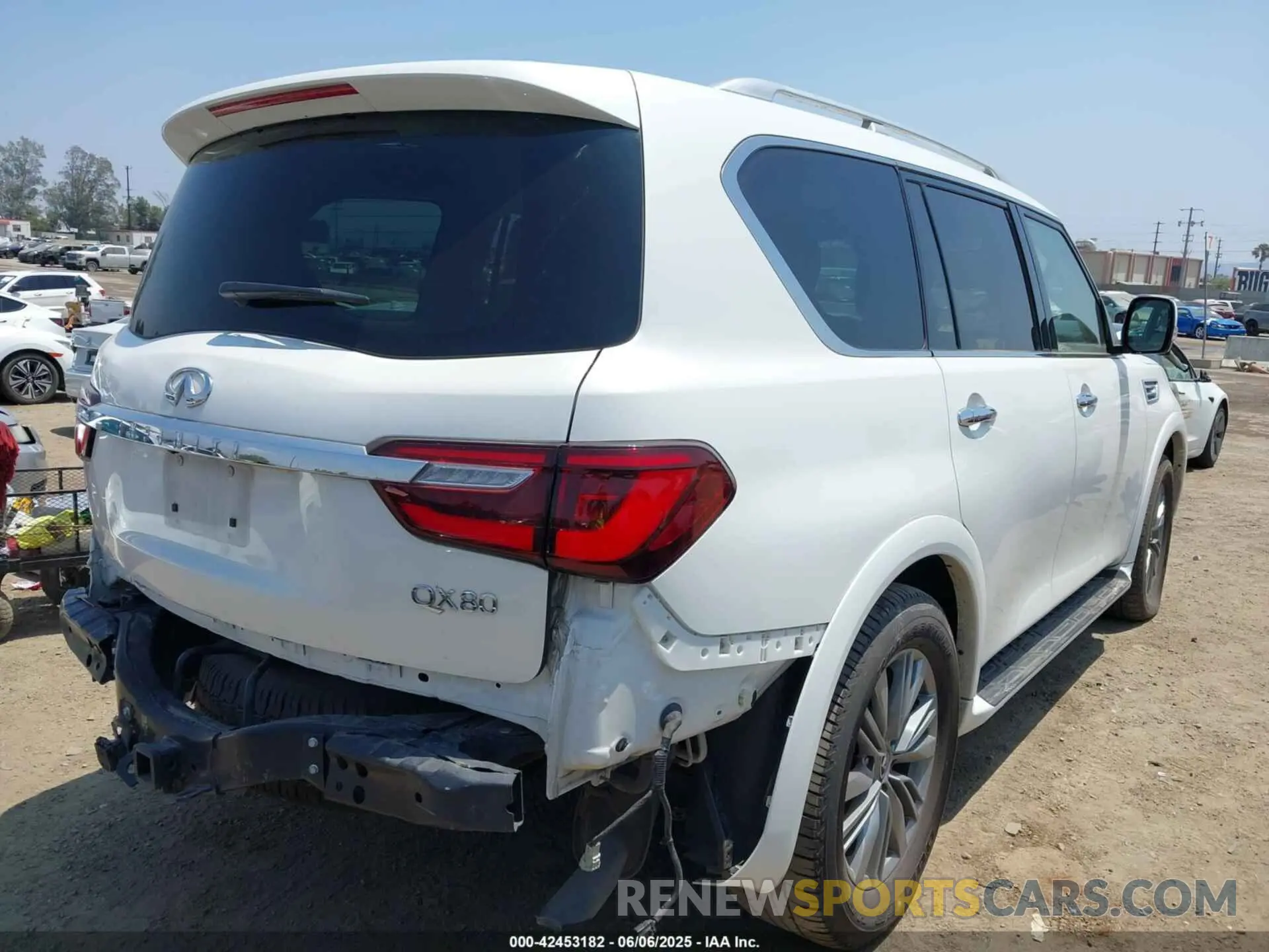 4 Photograph of a damaged car JN8AZ2AF0P9755202 INFINITI QX80 2023