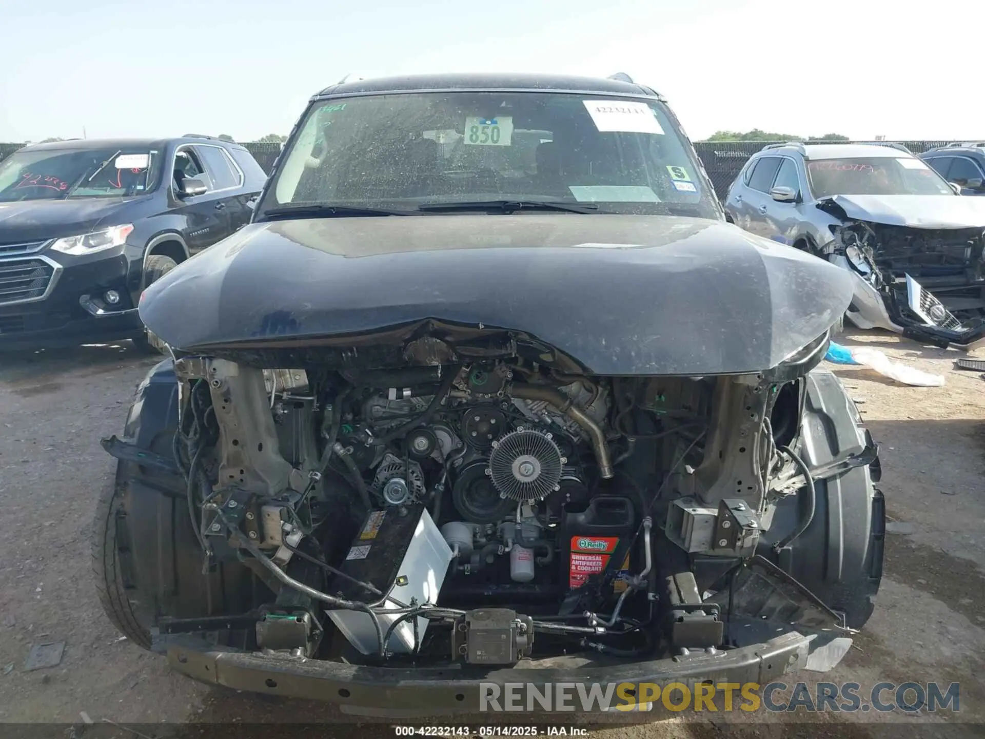 13 Photograph of a damaged car JN8AZ2AF1P9755371 INFINITI QX80 2023