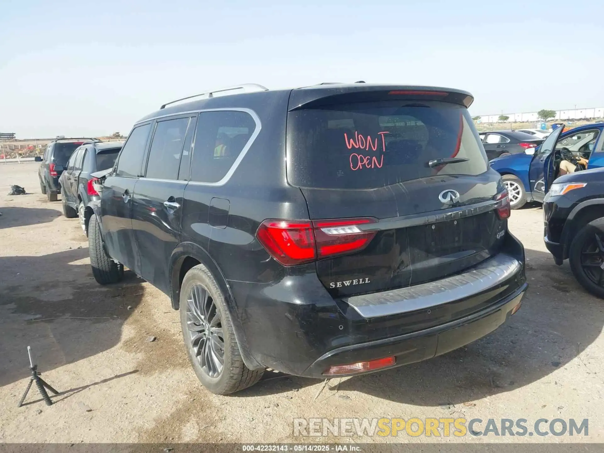 3 Photograph of a damaged car JN8AZ2AF1P9755371 INFINITI QX80 2023