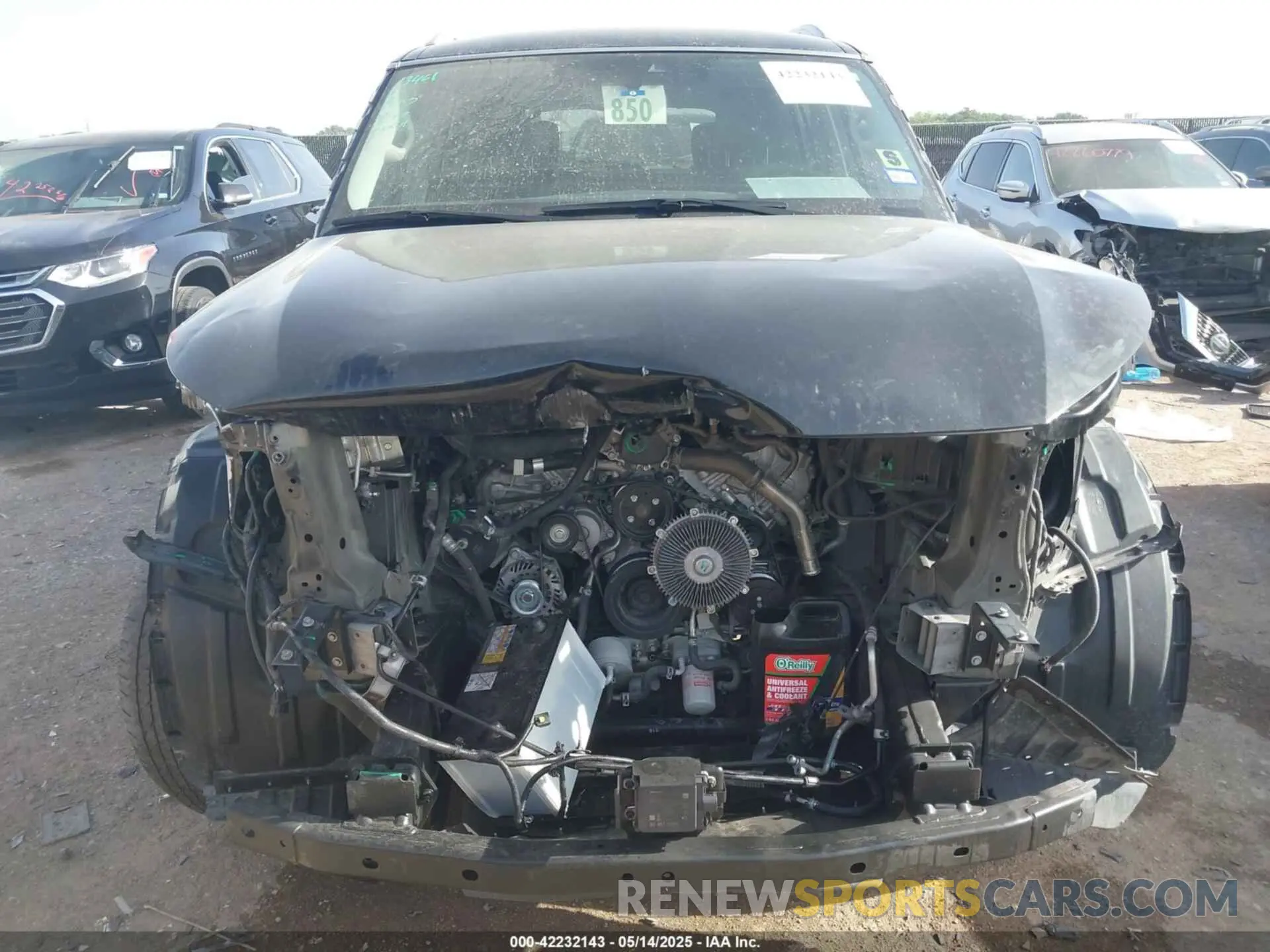 6 Photograph of a damaged car JN8AZ2AF1P9755371 INFINITI QX80 2023