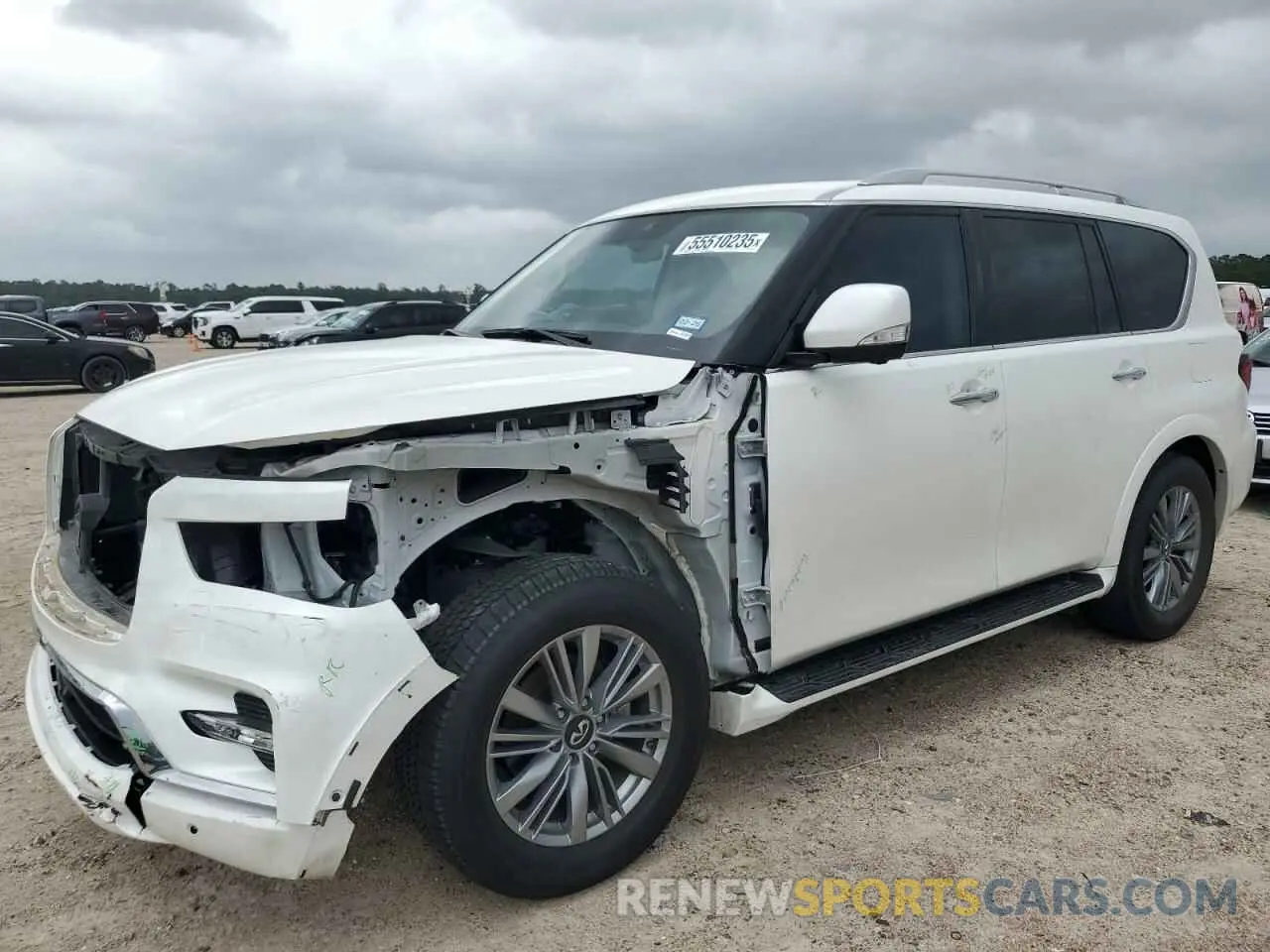 1 Photograph of a damaged car JN8AZ2AFXP9755692 INFINITI QX80 2023