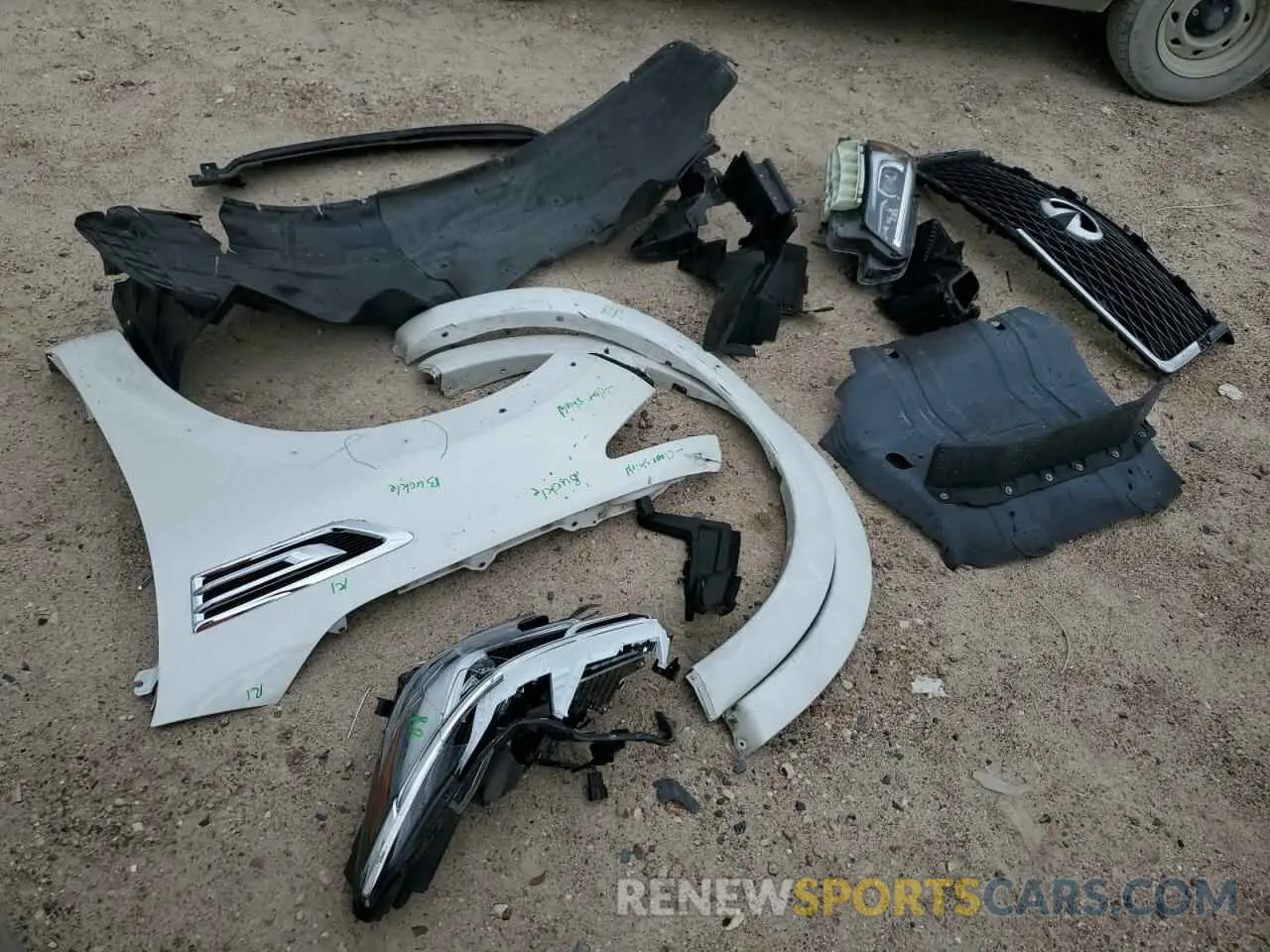 13 Photograph of a damaged car JN8AZ2AFXP9755692 INFINITI QX80 2023
