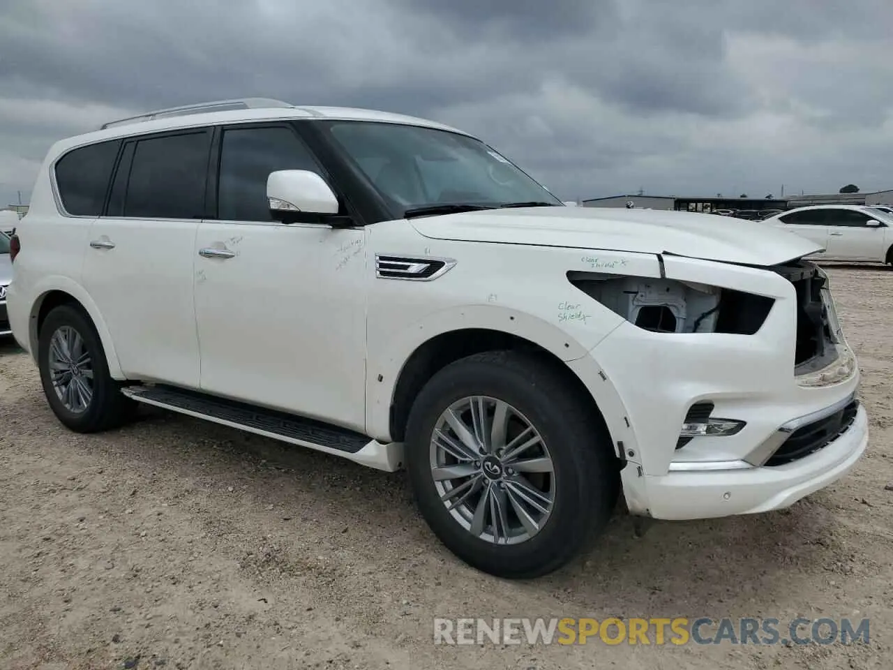 4 Photograph of a damaged car JN8AZ2AFXP9755692 INFINITI QX80 2023