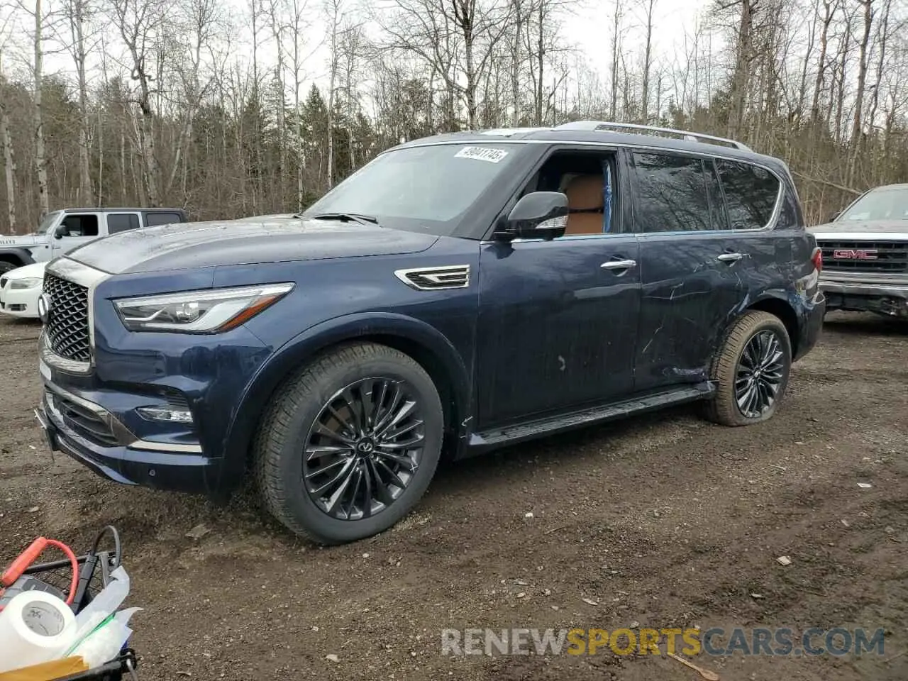 1 Photograph of a damaged car JN8AZ2ACXR9500890 INFINITI QX80 2024