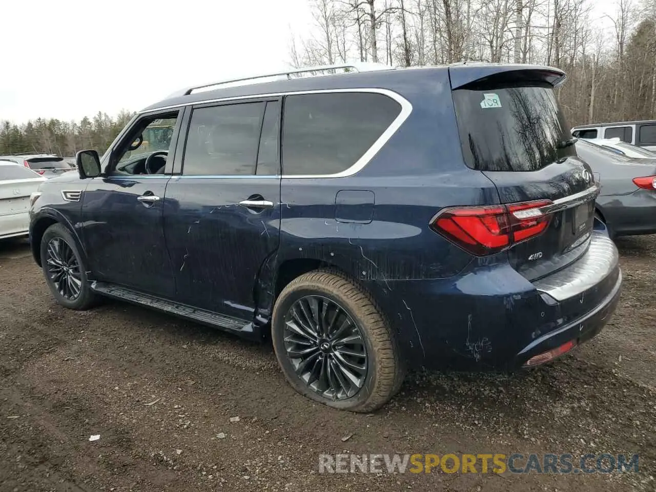 2 Photograph of a damaged car JN8AZ2ACXR9500890 INFINITI QX80 2024