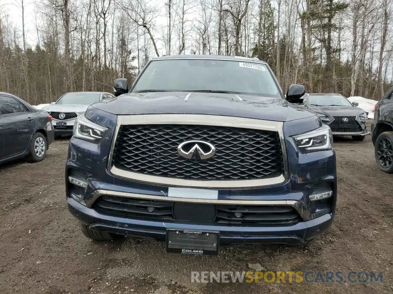 5 Photograph of a damaged car JN8AZ2ACXR9500890 INFINITI QX80 2024