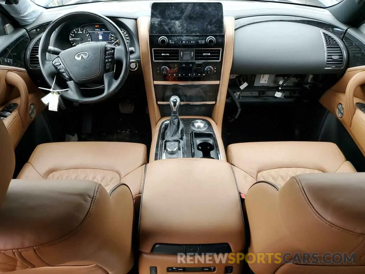 8 Photograph of a damaged car JN8AZ2ACXR9500890 INFINITI QX80 2024