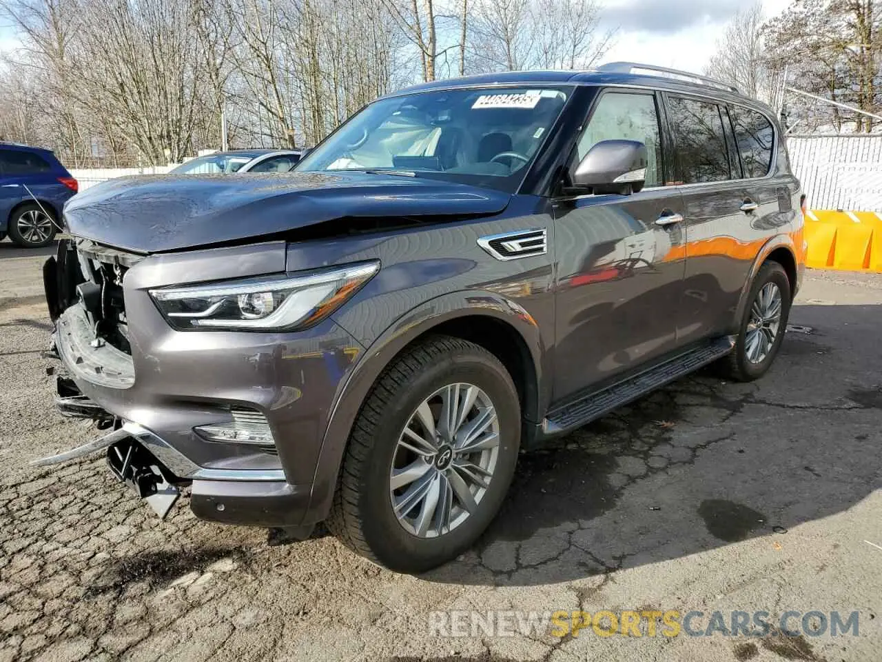 1 Photograph of a damaged car JN8AZ2AE2R9328307 INFINITI QX80 2024
