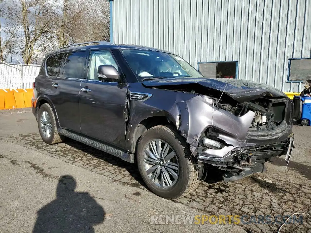 4 Photograph of a damaged car JN8AZ2AE2R9328307 INFINITI QX80 2024